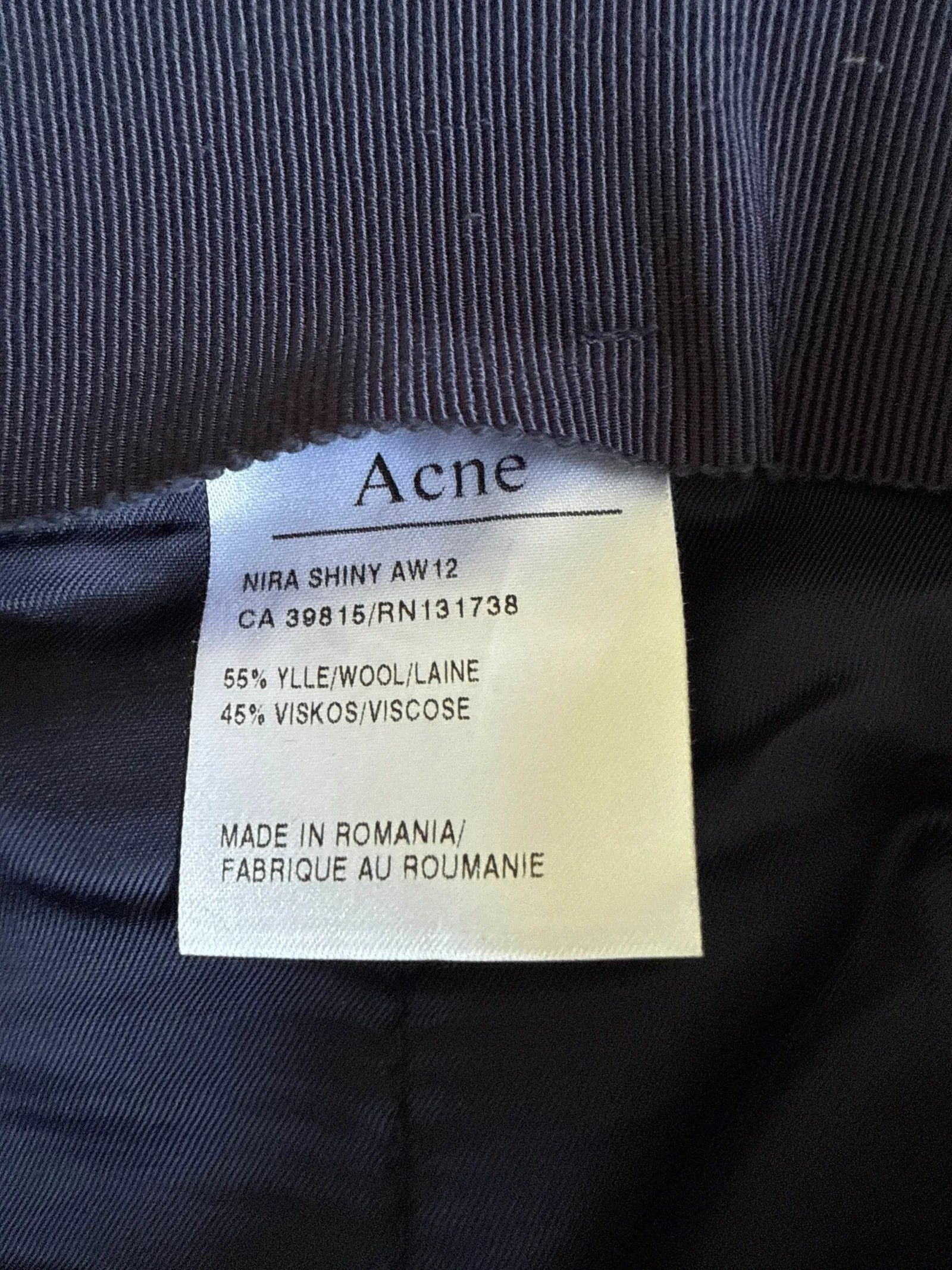 Acne Studios Acne Studios Nira Shiny Pants Size 27" / US 4 / IT 40 - 3 Thumbnail