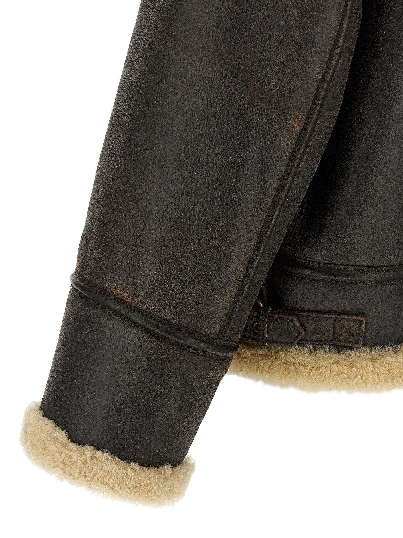 Dsquared2 'Aviator' Sheepskin Jacket Size US M / EU 48-50 / 2 - 4 Thumbnail