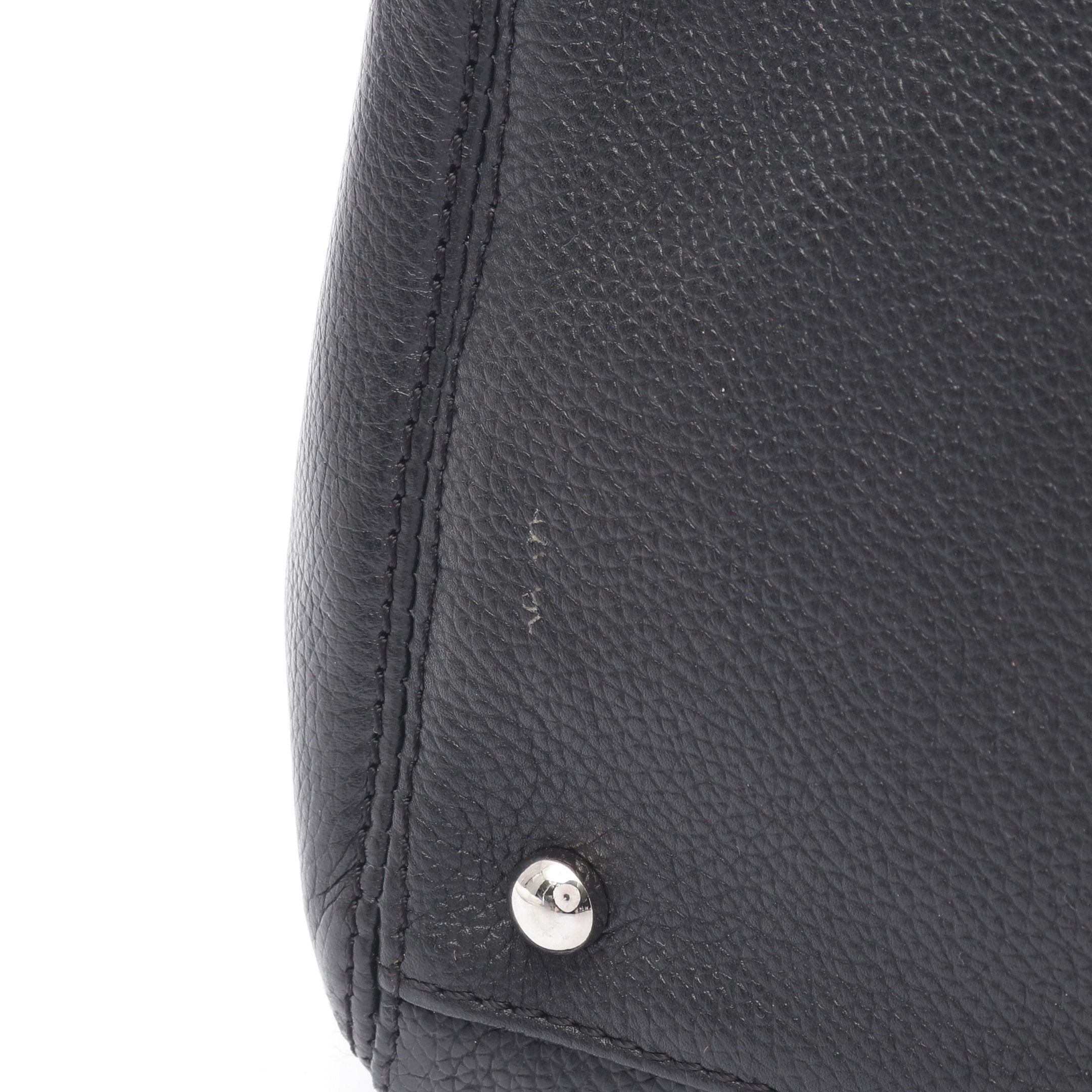Chanel Chanel Executive Tote Handbag Bag Leather Black Silver Hardware Size ONE SIZE - 11 Thumbnail