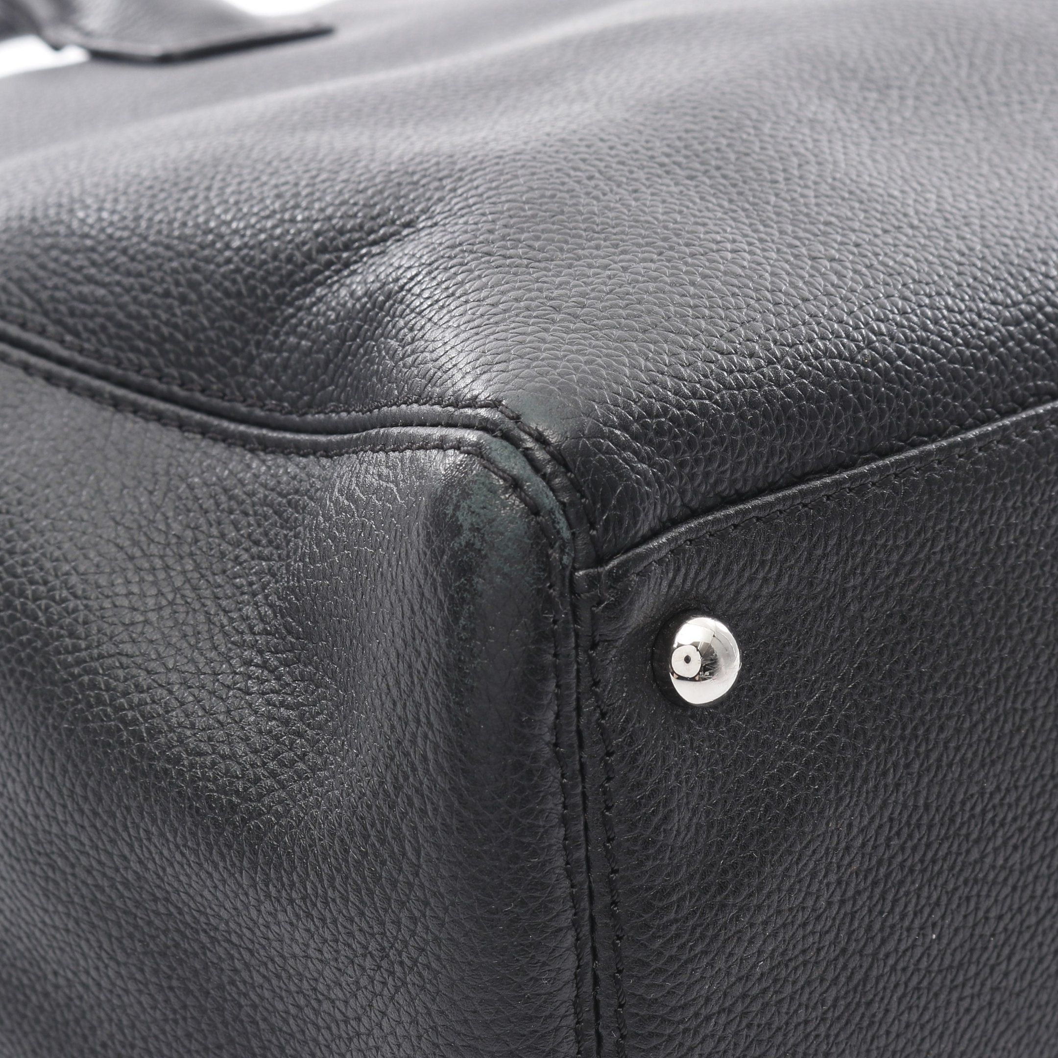 Chanel Chanel Executive Tote Handbag Bag Leather Black Silver Hardware Size ONE SIZE - 6 Thumbnail