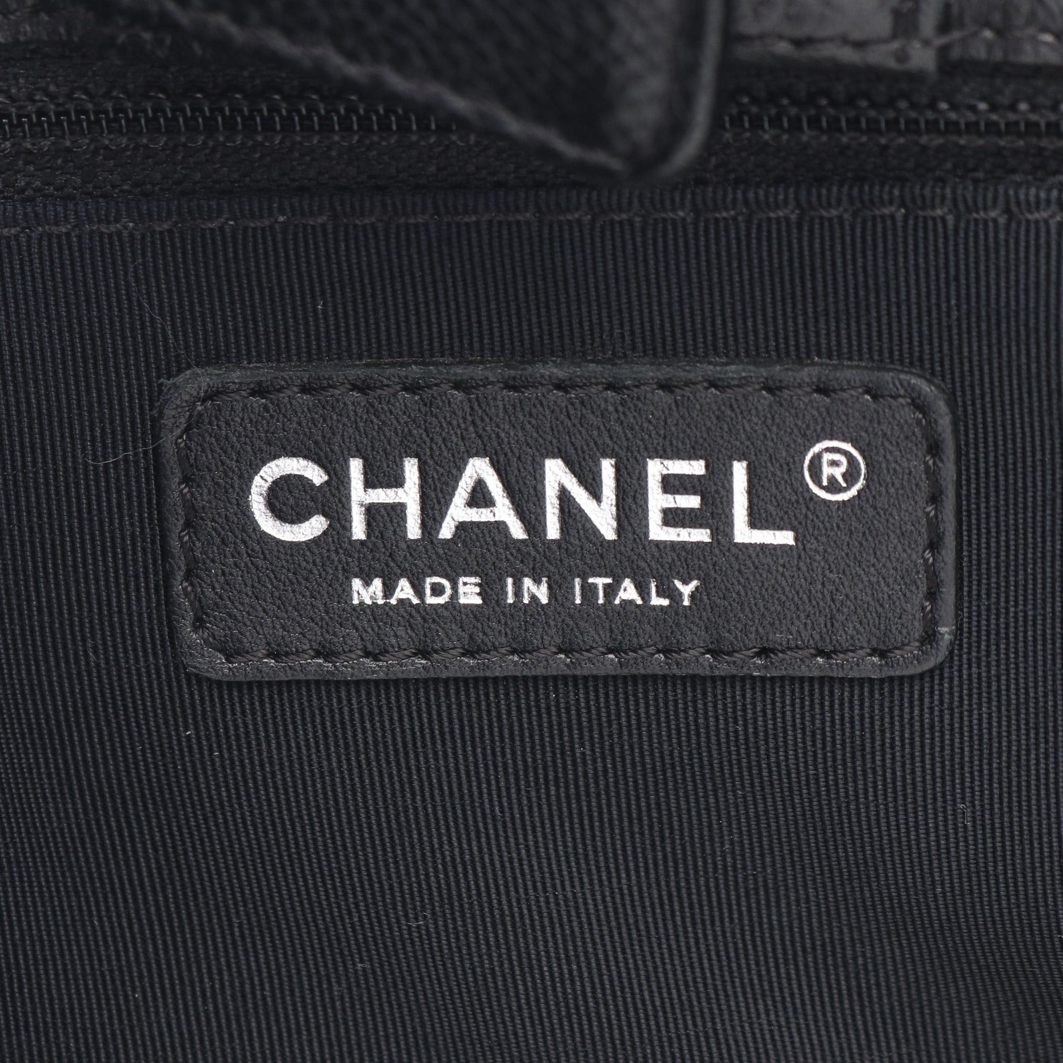Chanel Chanel Executive Tote Handbag Bag Leather Black Silver Hardware Size ONE SIZE - 4 Thumbnail