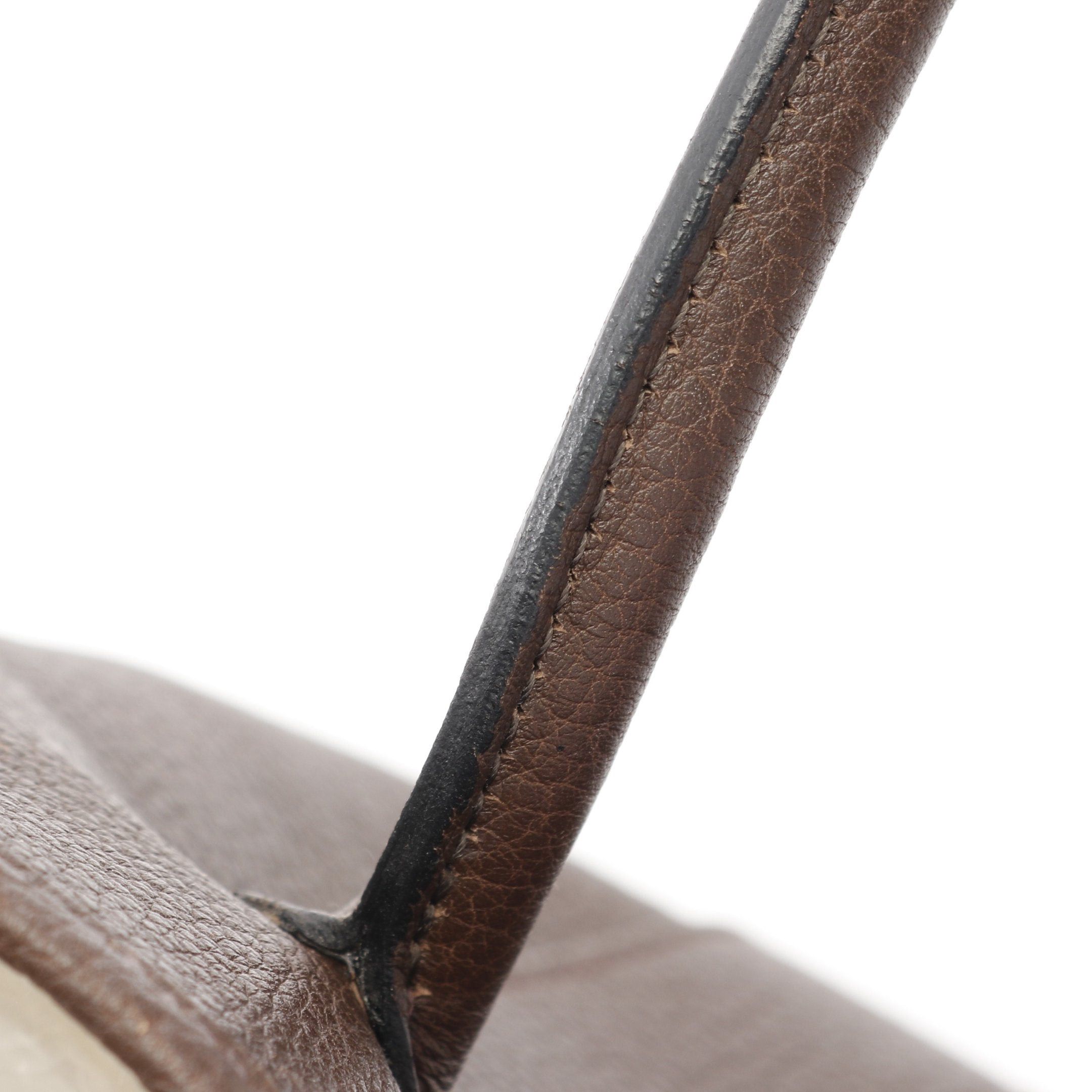 Hermes Hermes Garden Party Pm Cafe Handbag Tote Bag Negonda Leather Dark Brown Silver Hardware □L Stamp Size ONE SIZE - 8 Thumbnail