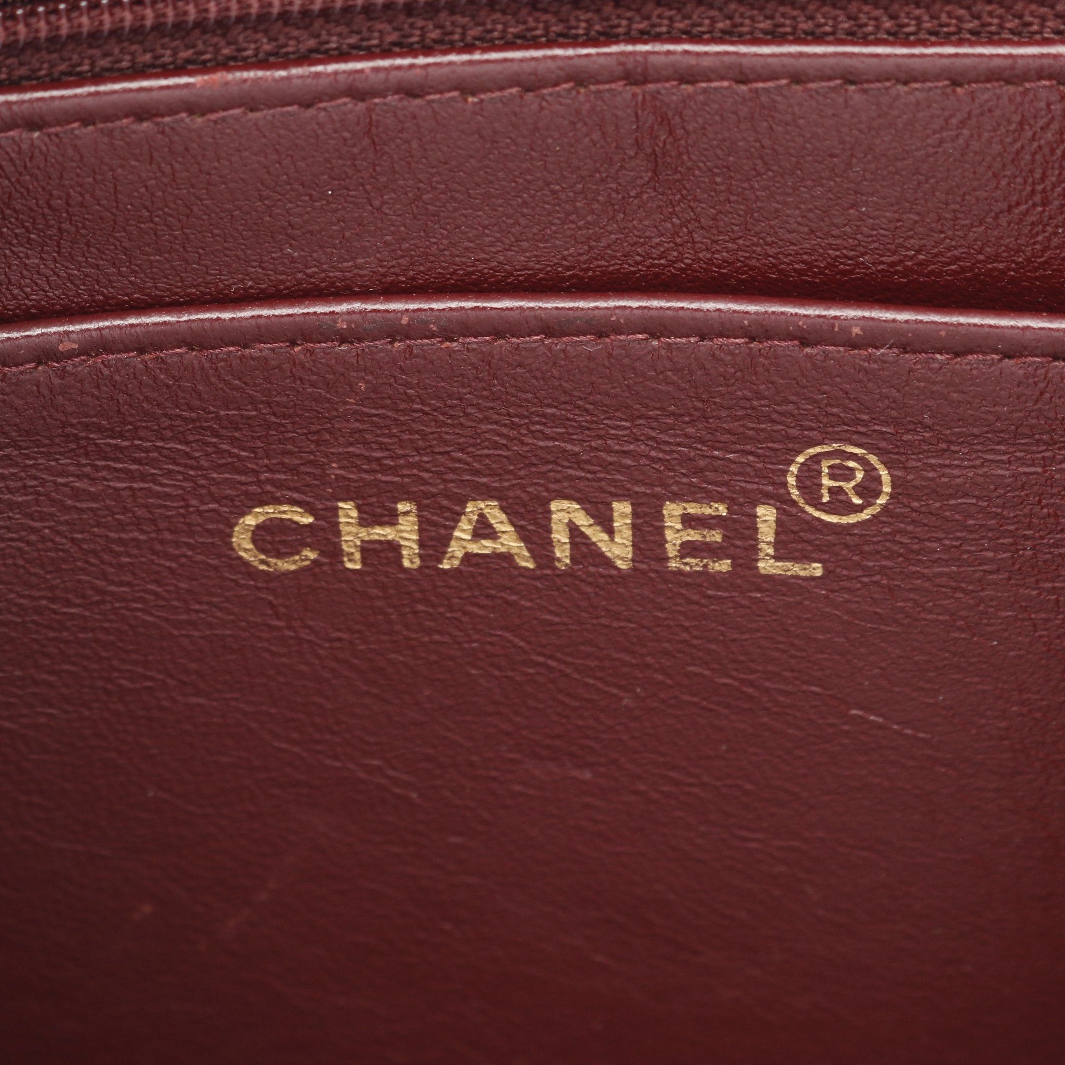 Chanel Chanel Decamatlassé 34 Double Chain Shoulder Bag Lambskin Black Gold Hardware Size ONE SIZE - 4 Thumbnail