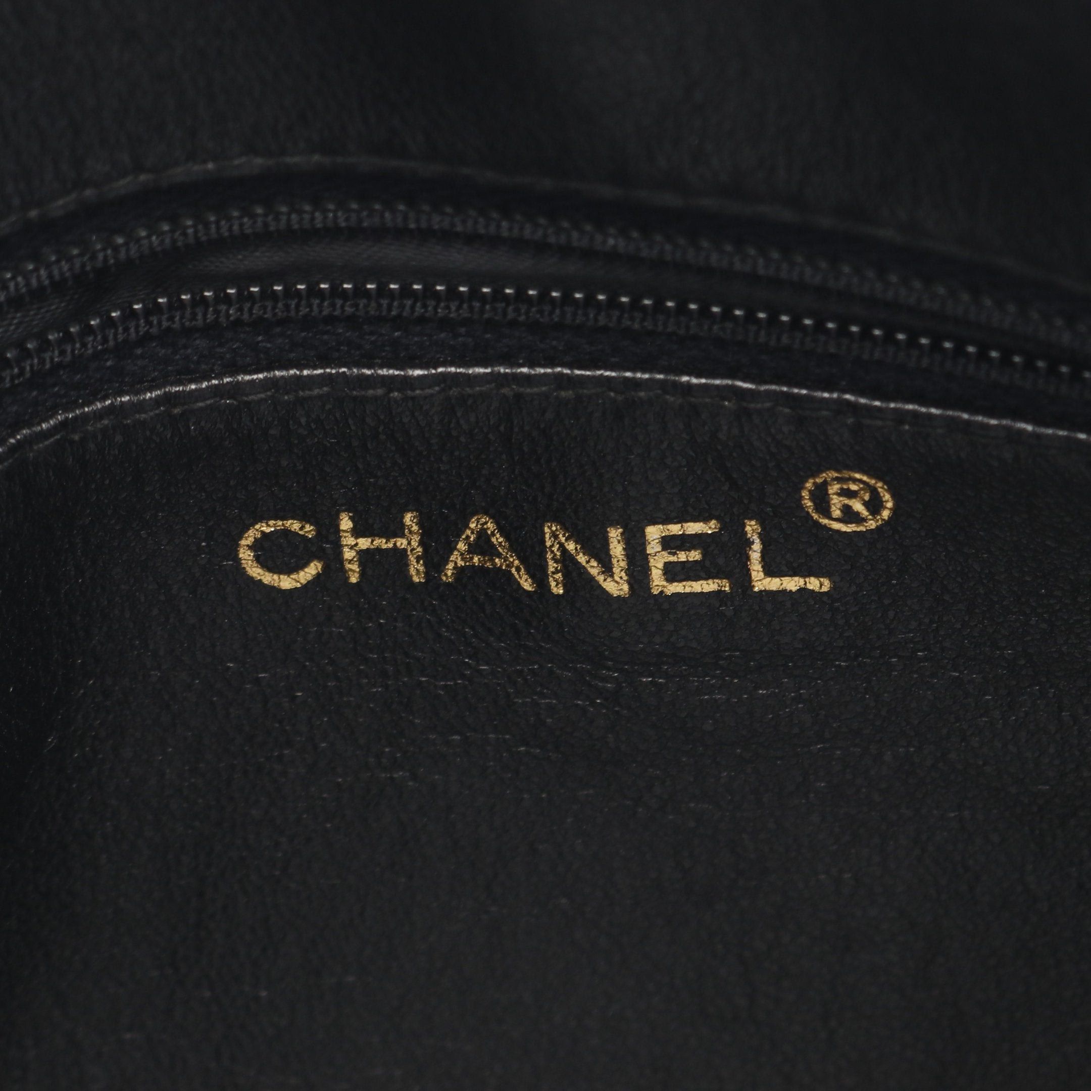 Chanel Chanel Matelasse Chain Shoulder Bag Lambskin Black Gold Hardware Tassel Size ONE SIZE - 4 Thumbnail