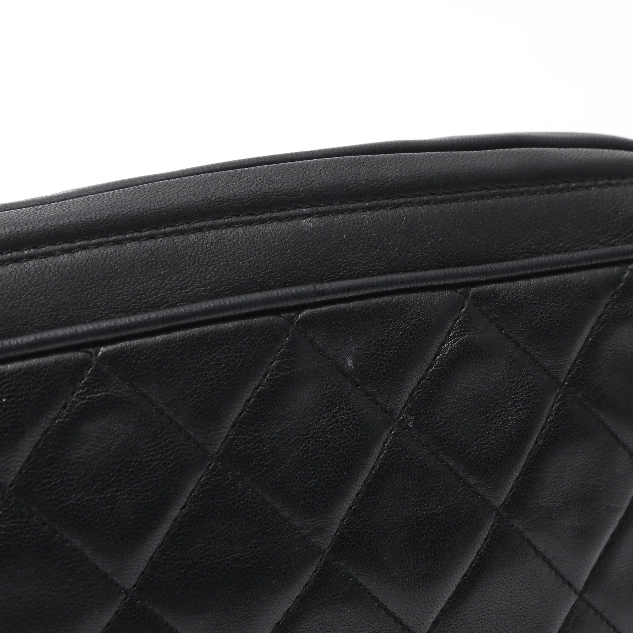 Chanel Chanel Matelasse Chain Shoulder Bag Lambskin Black Gold Hardware Tassel Size ONE SIZE - 8 Thumbnail
