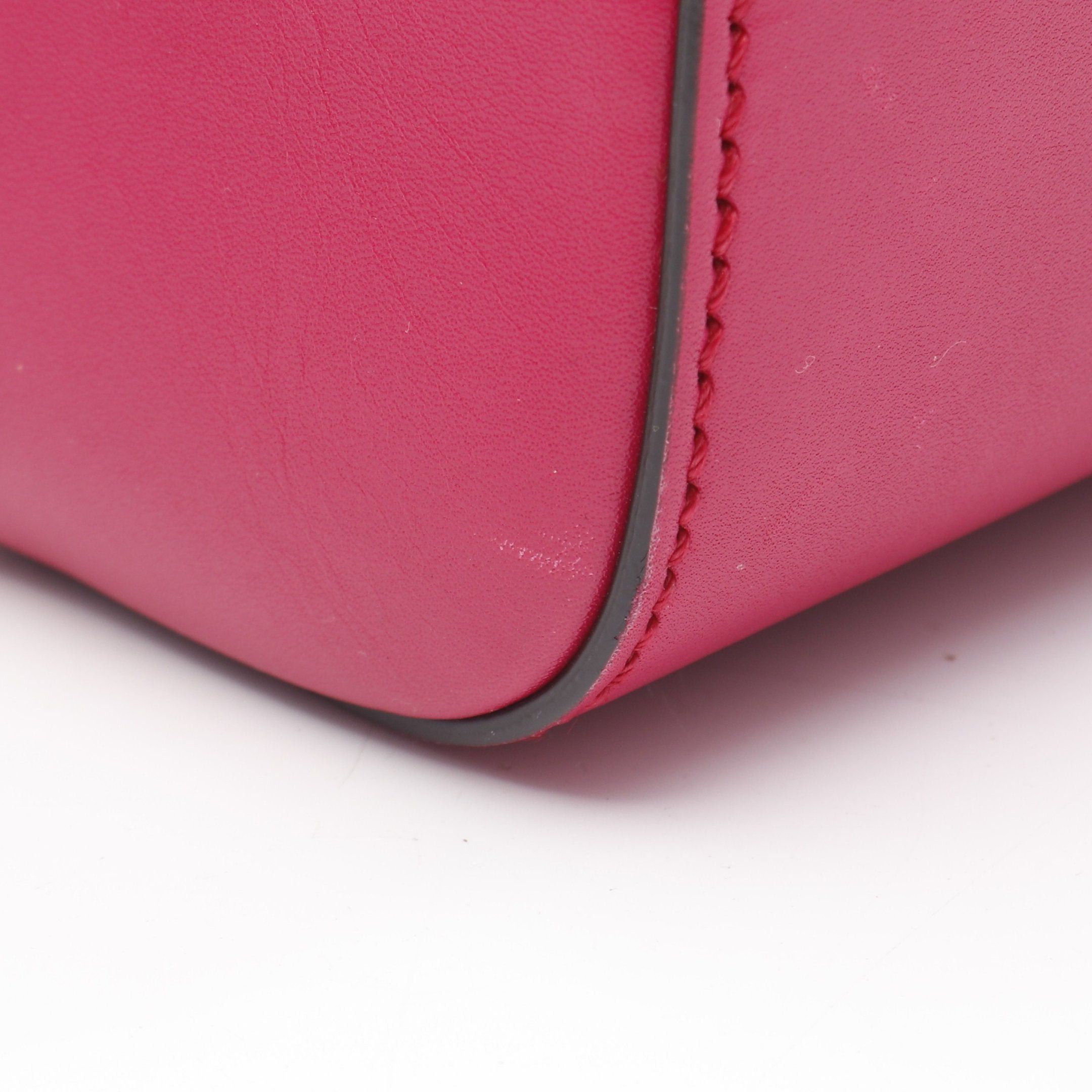 Gucci Gucci Bright Diamante Handbag Leather Pink Size ONE SIZE - 10 Thumbnail