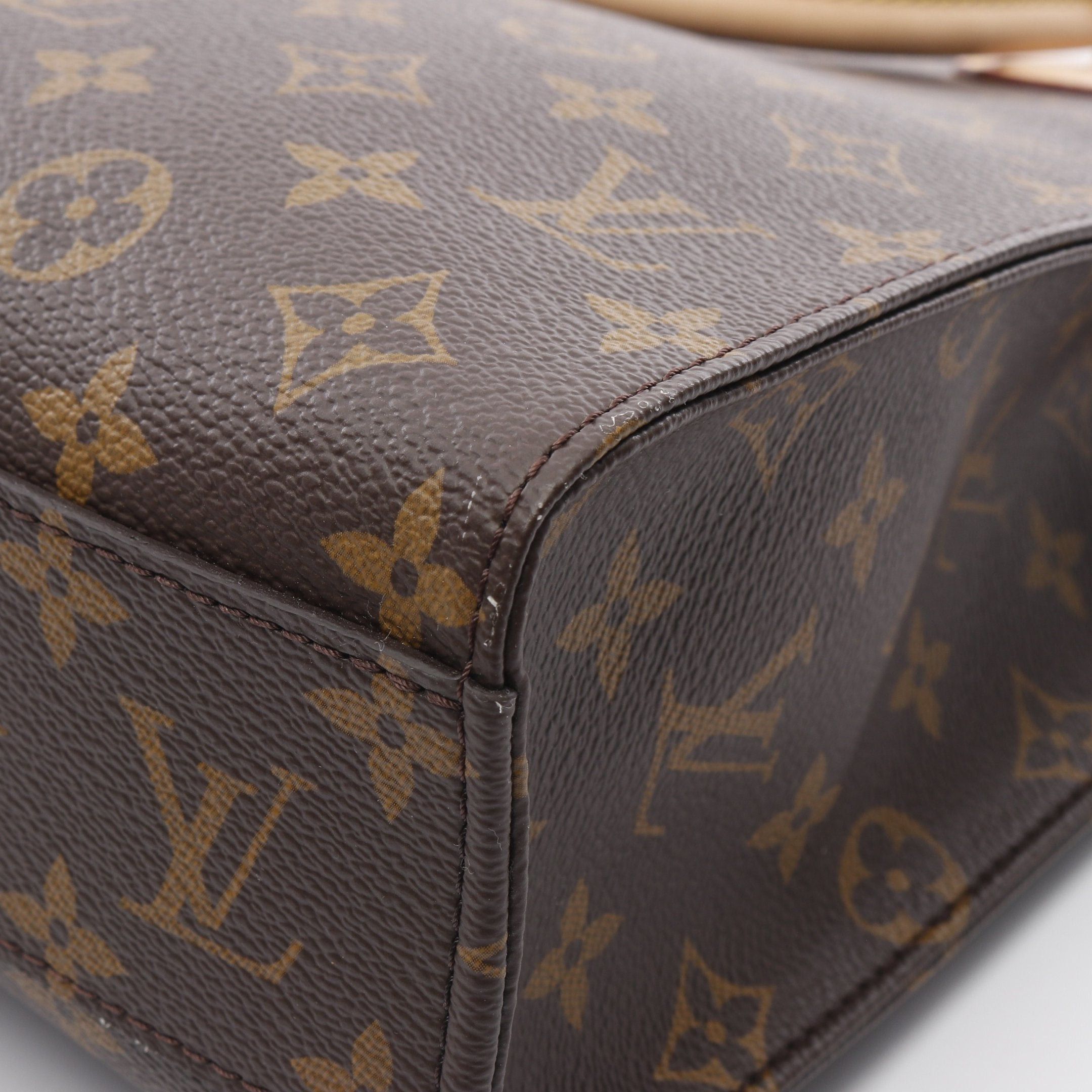 Louis Vuitton Louis Vuitton Sacpla Pm Monogram Handbag Tote Bag Leather Brown Size ONE SIZE - 6 Thumbnail