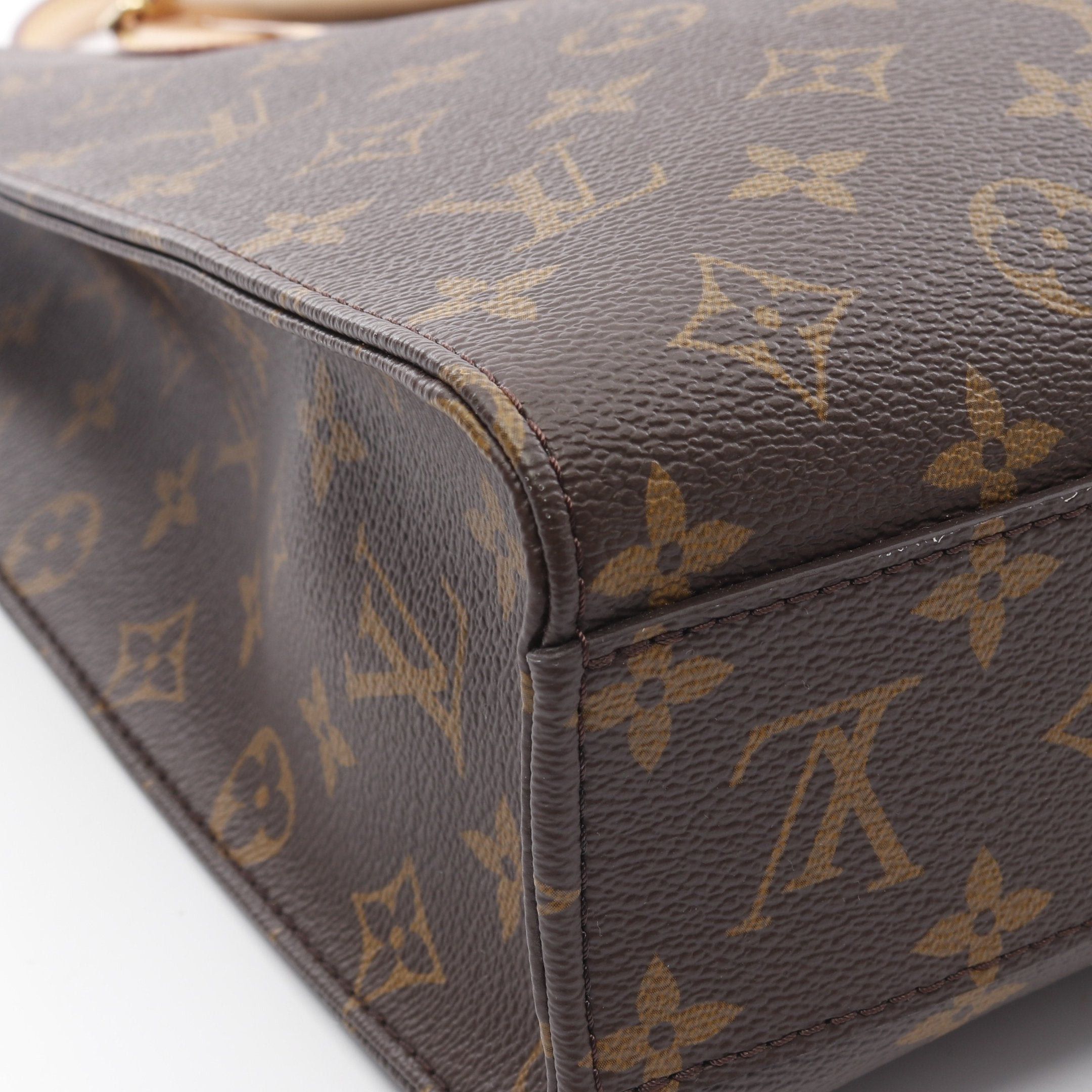 Louis Vuitton Louis Vuitton Sacpla Pm Monogram Handbag Tote Bag Leather Brown Size ONE SIZE - 5 Thumbnail