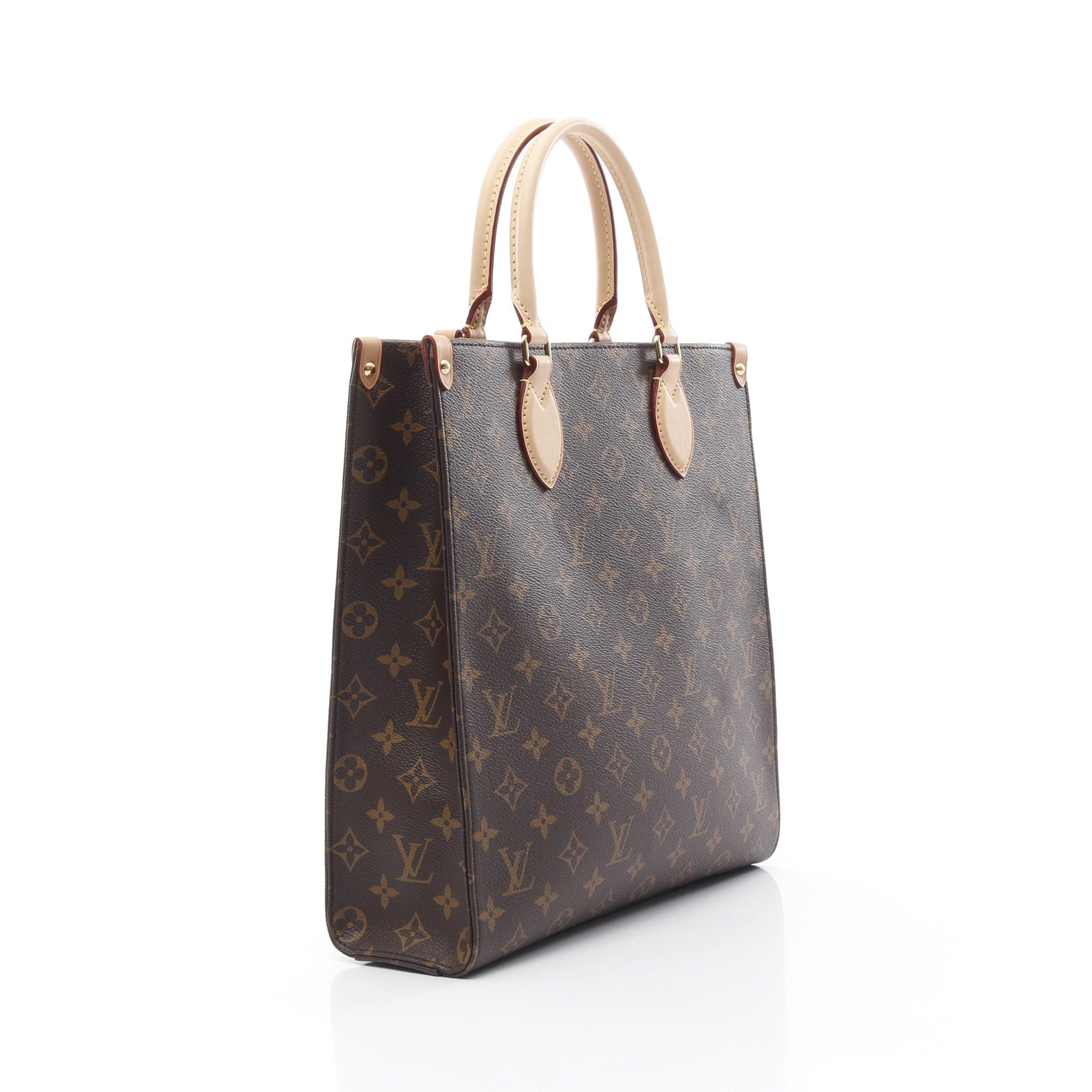 Louis Vuitton Louis Vuitton Sacpla Pm Monogram Handbag Tote Bag Leather Brown Size ONE SIZE - 2 Thumbnail