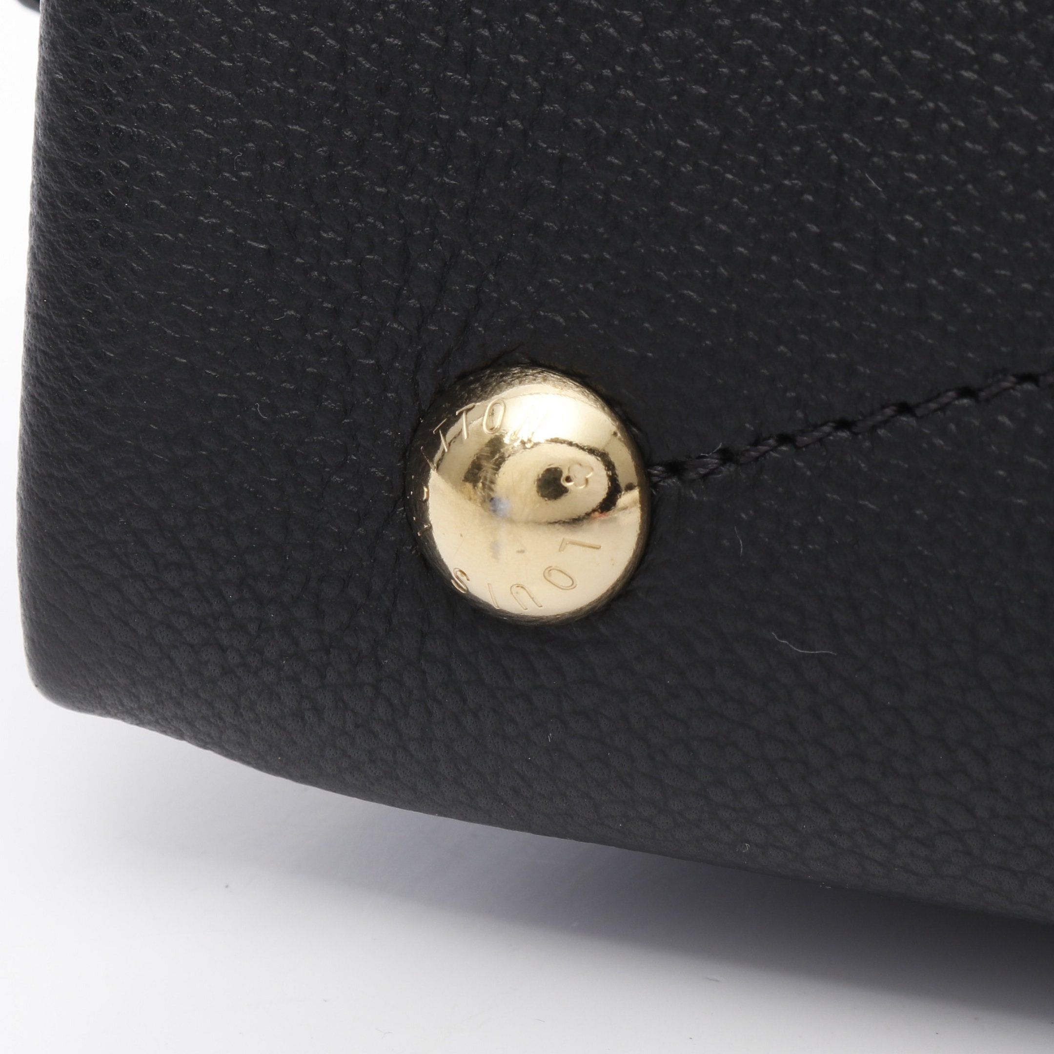 Louis Vuitton Louis Vuitton Neo Alma Bb Monogram Empreinte Noir Handbag Leather Black Size ONE SIZE - 7 Thumbnail