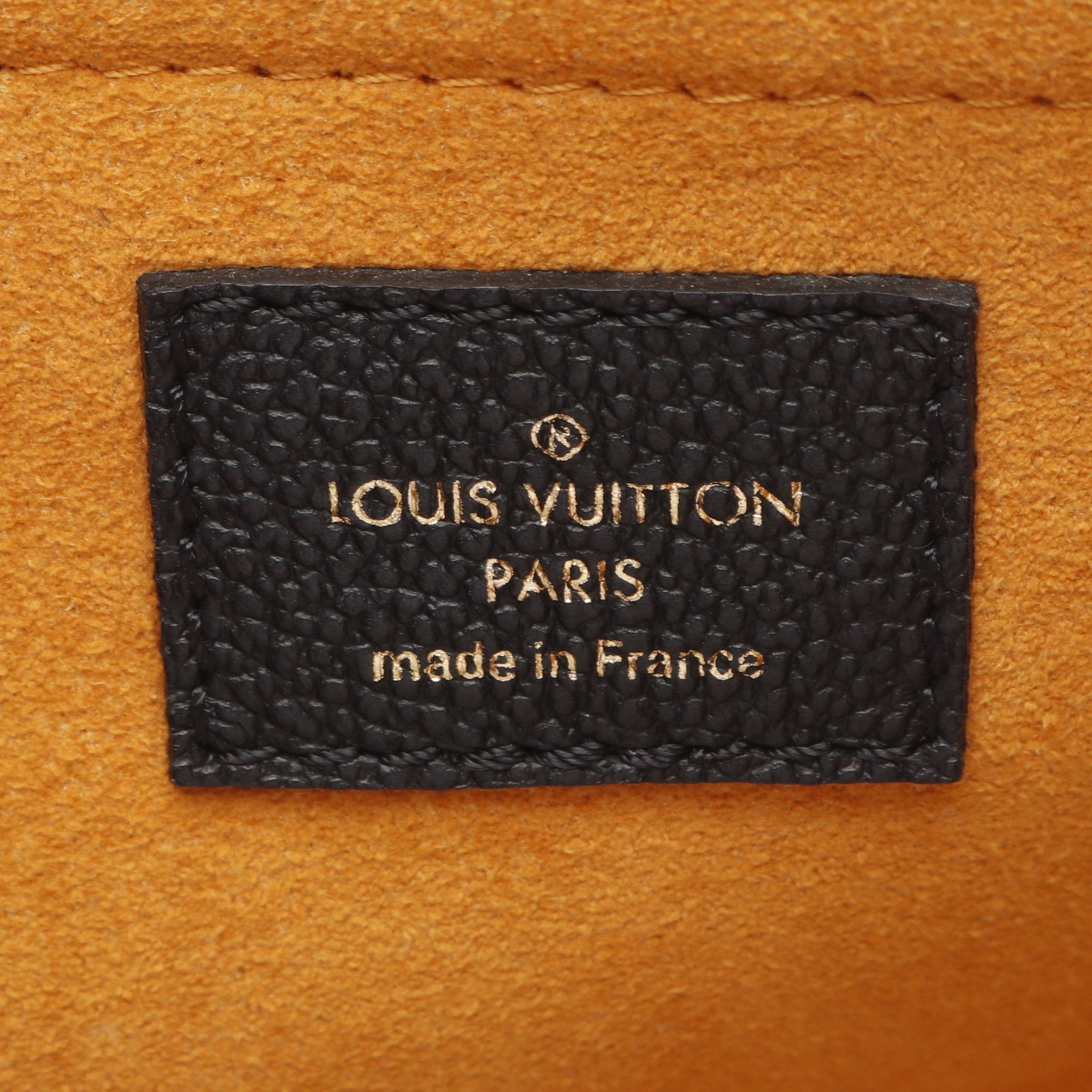 Louis Vuitton Louis Vuitton Neo Alma Bb Monogram Empreinte Noir Handbag Leather Black Size ONE SIZE - 4 Thumbnail