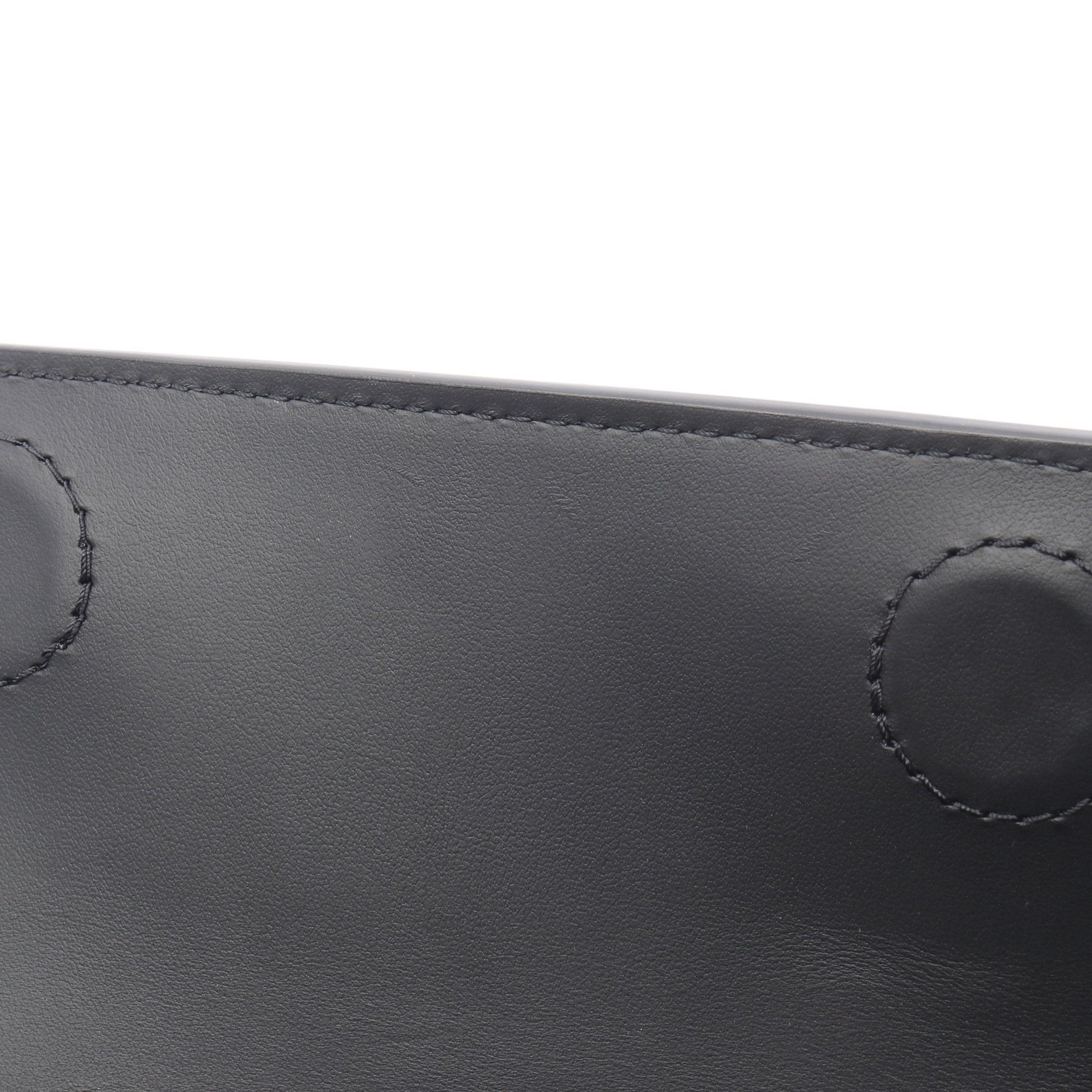 Louis Vuitton Louis Vuitton Steamer Pm Monogram Taurillon Handbag Leather Black Size ONE SIZE - 7 Thumbnail