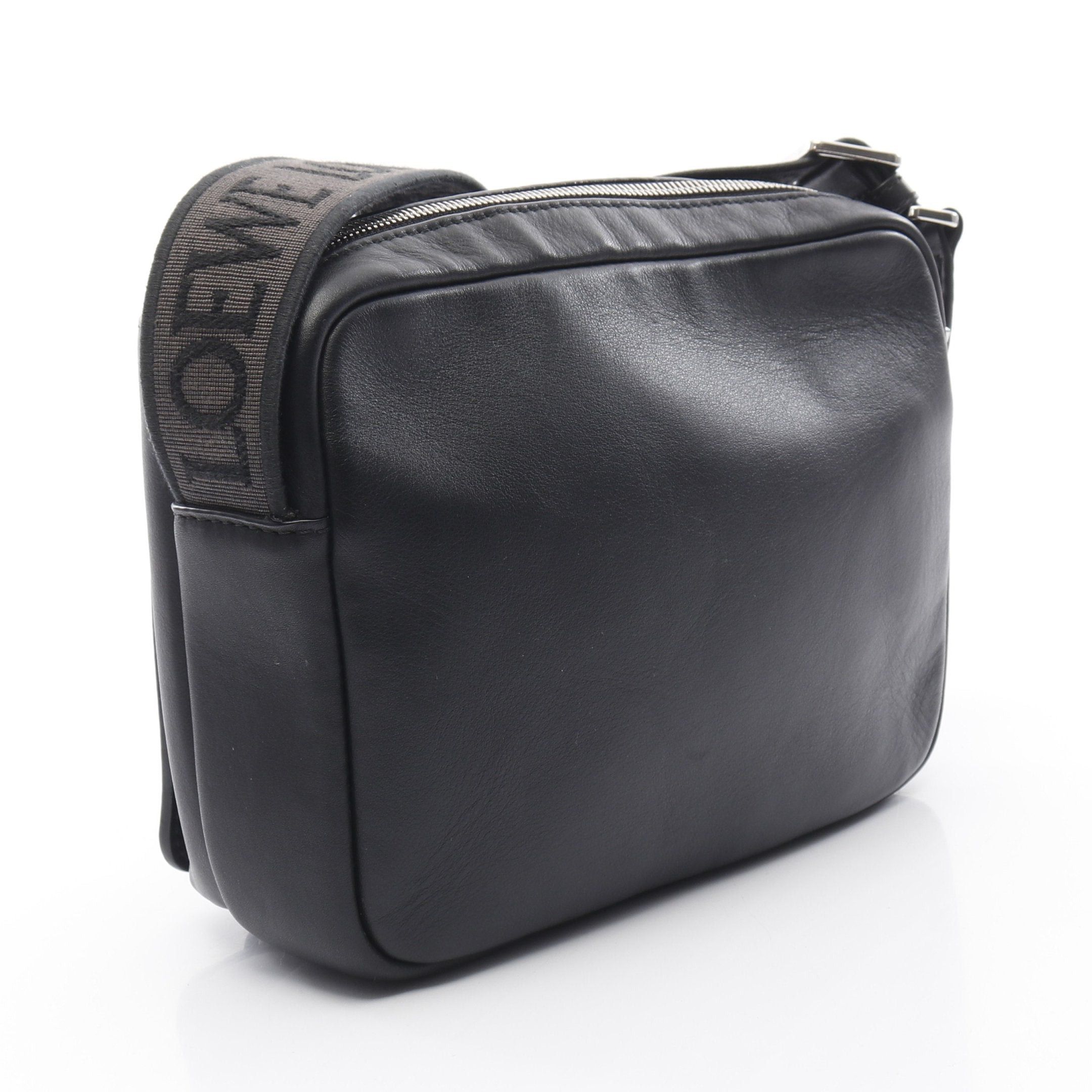 Loewe Loewe Military Messenger Bag Xs Shoulder Leather Black Size ONE SIZE - 2 Thumbnail