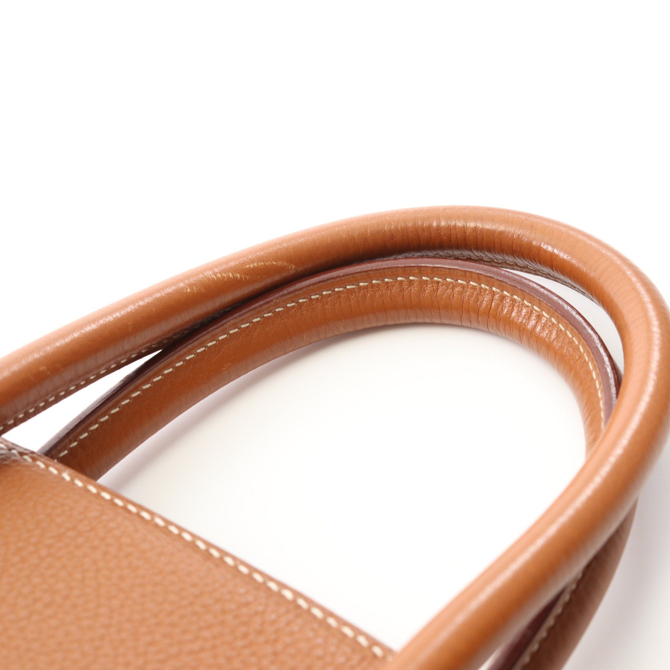 Hermes Hermes Birkin 35 Gold Handbag Togo Light Brown Hardware □C Stamp Size ONE SIZE - 10 Thumbnail
