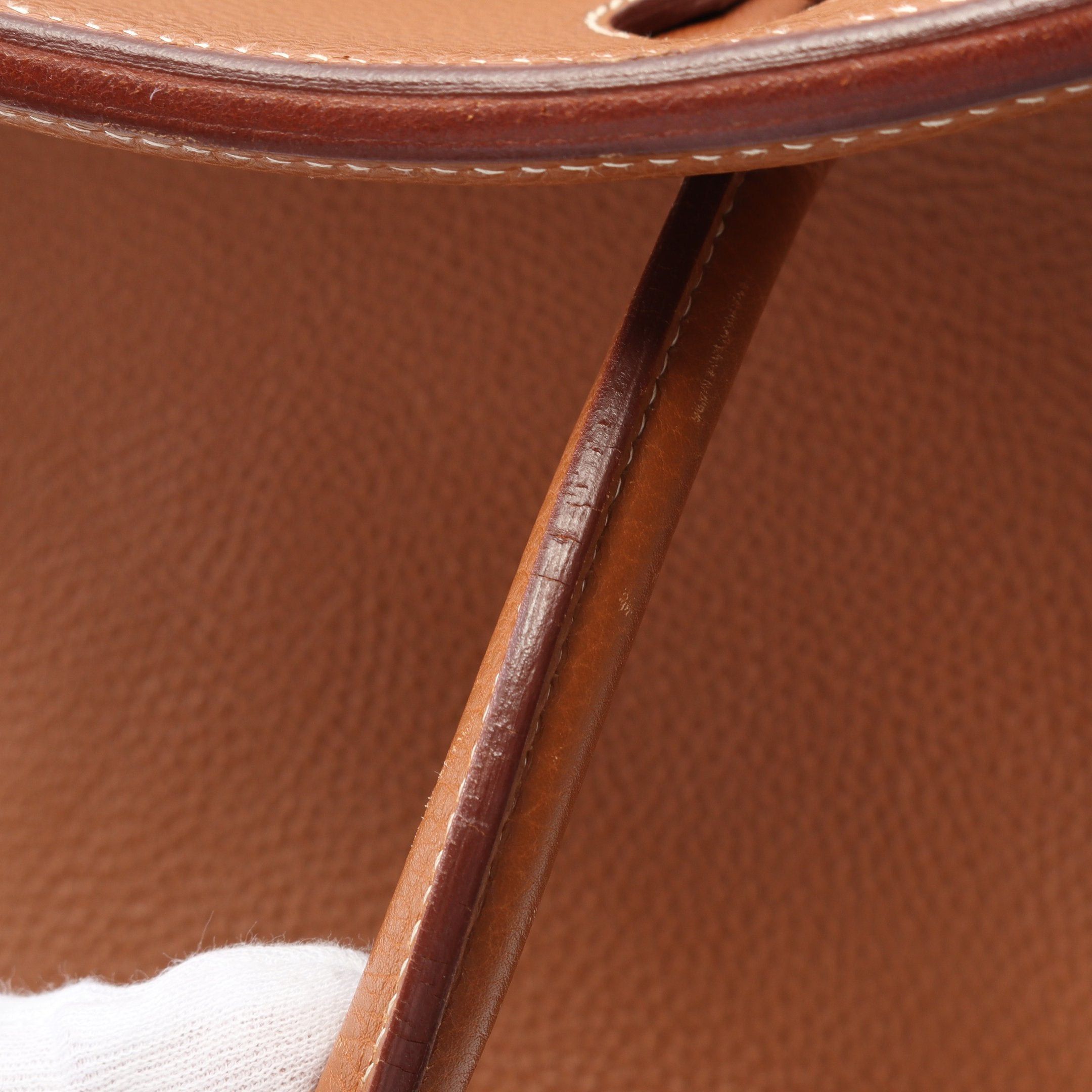 Hermes Hermes Birkin 35 Gold Handbag Togo Light Brown Hardware □C Stamp Size ONE SIZE - 11 Thumbnail