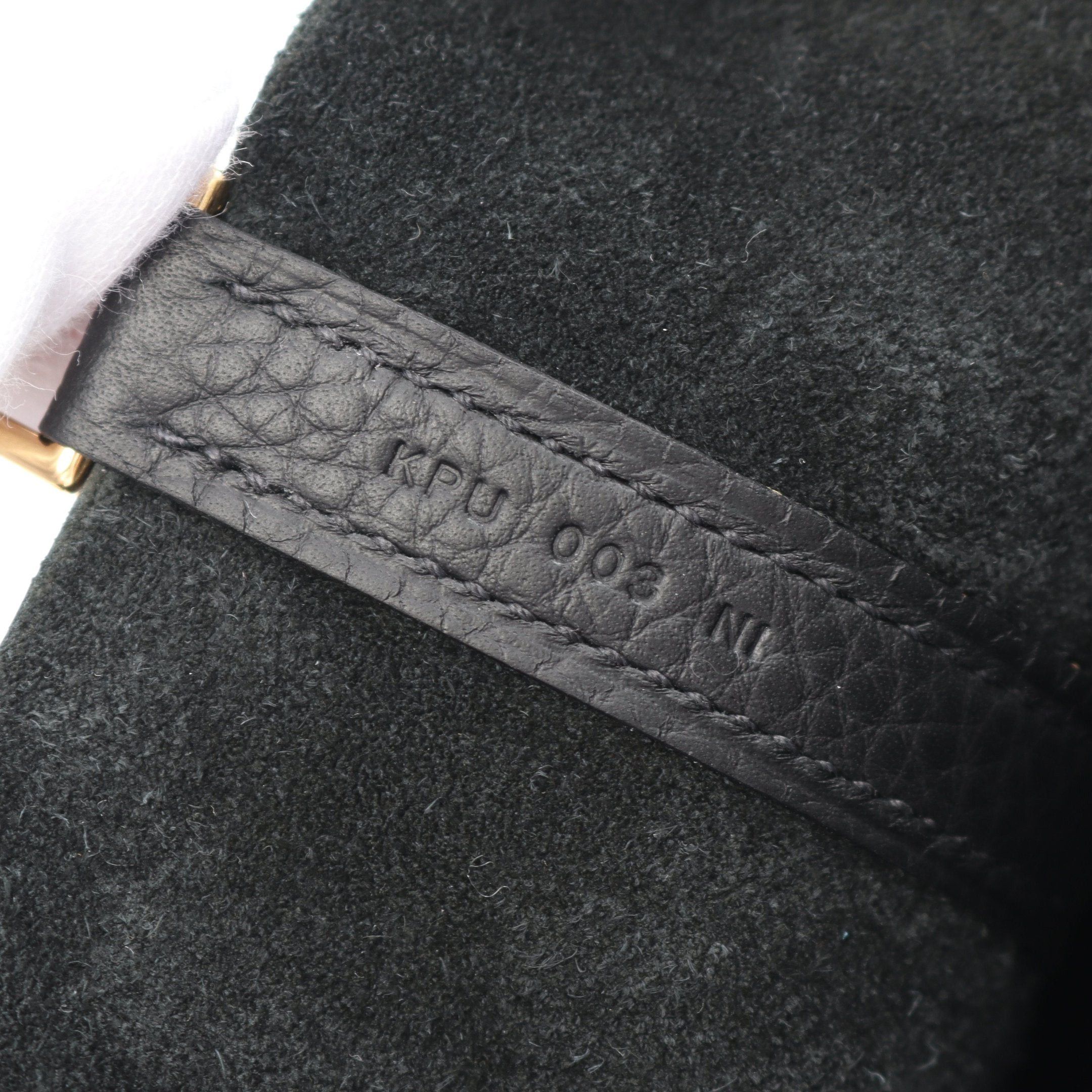 Hermes Hermes Picotane Lock Mm Handbag Clemence Leather Black Gold Hardware K Stamp Size ONE SIZE - 5 Thumbnail