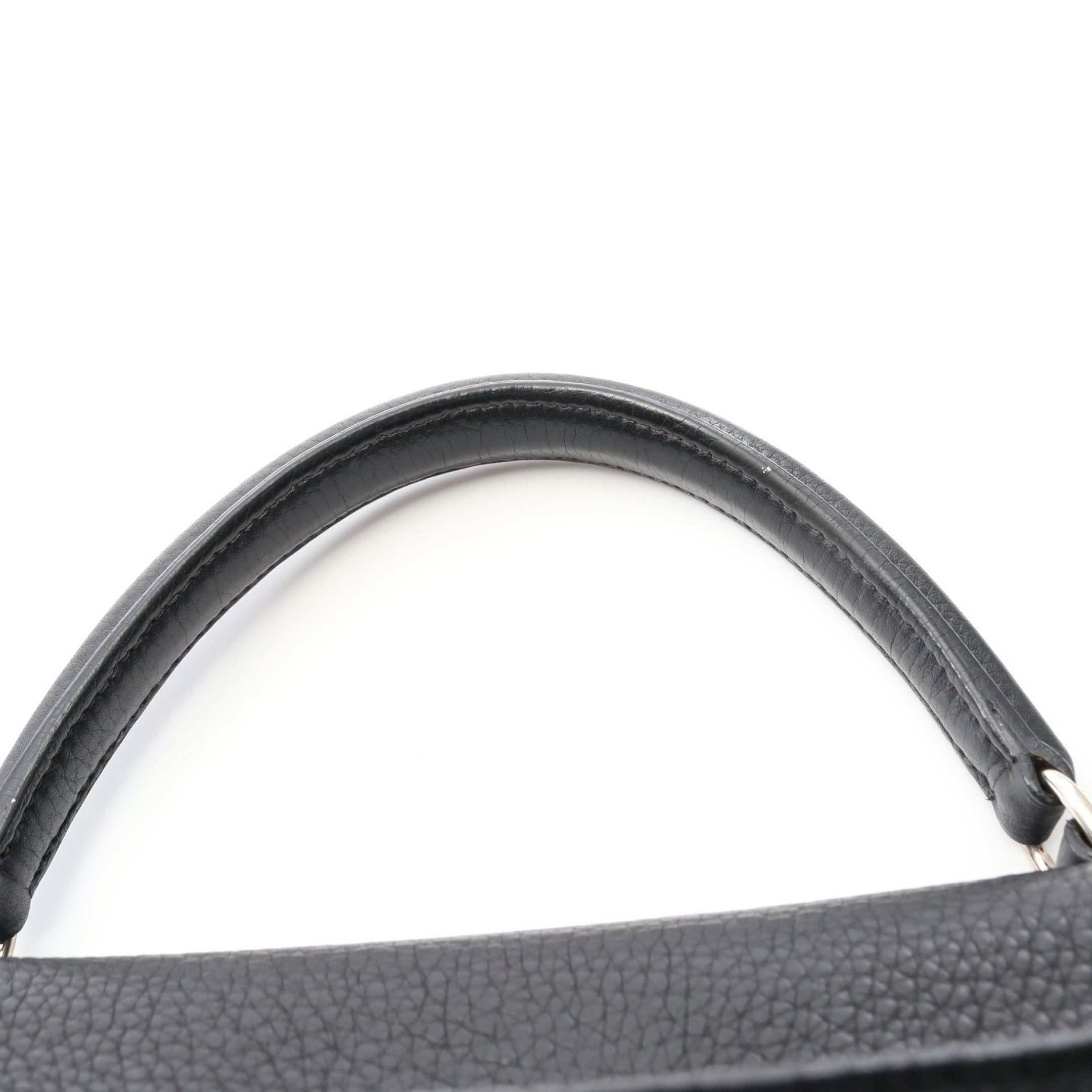 Hermes Hermes Kelly32 Handbag Clemence Leather Black Silver Hardware Inner Stitch Stamp Size ONE SIZE - 9 Thumbnail