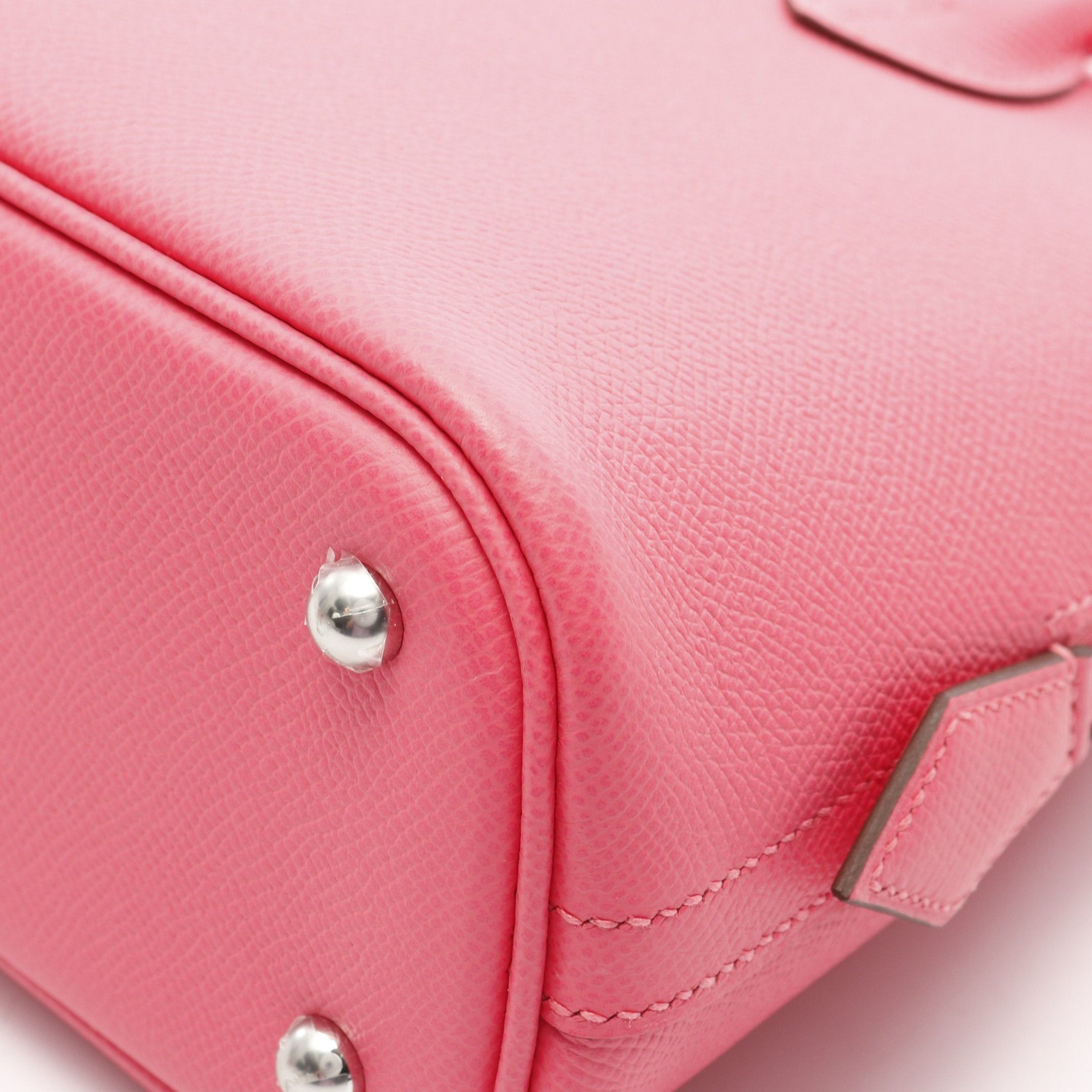 Hermes Hermes Bolide 1923 25 Rose Azalea Handbag Veau Epsom Pink Silver Hardware Double Engraved Size ONE SIZE - 6 Thumbnail