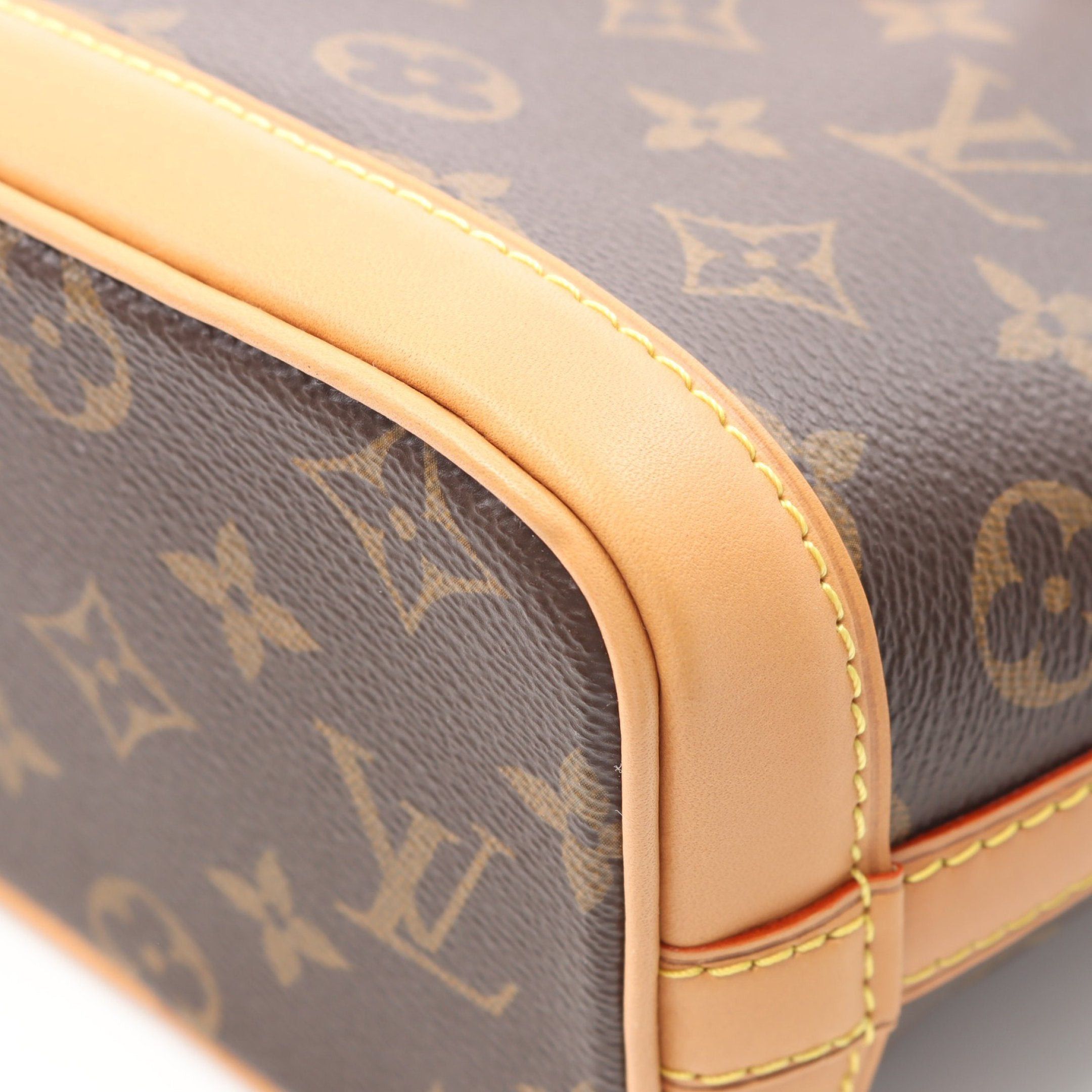 Louis Vuitton Louis Vuitton Nano Noe Monogram Handbag Leather Brown Size ONE SIZE - 5 Thumbnail