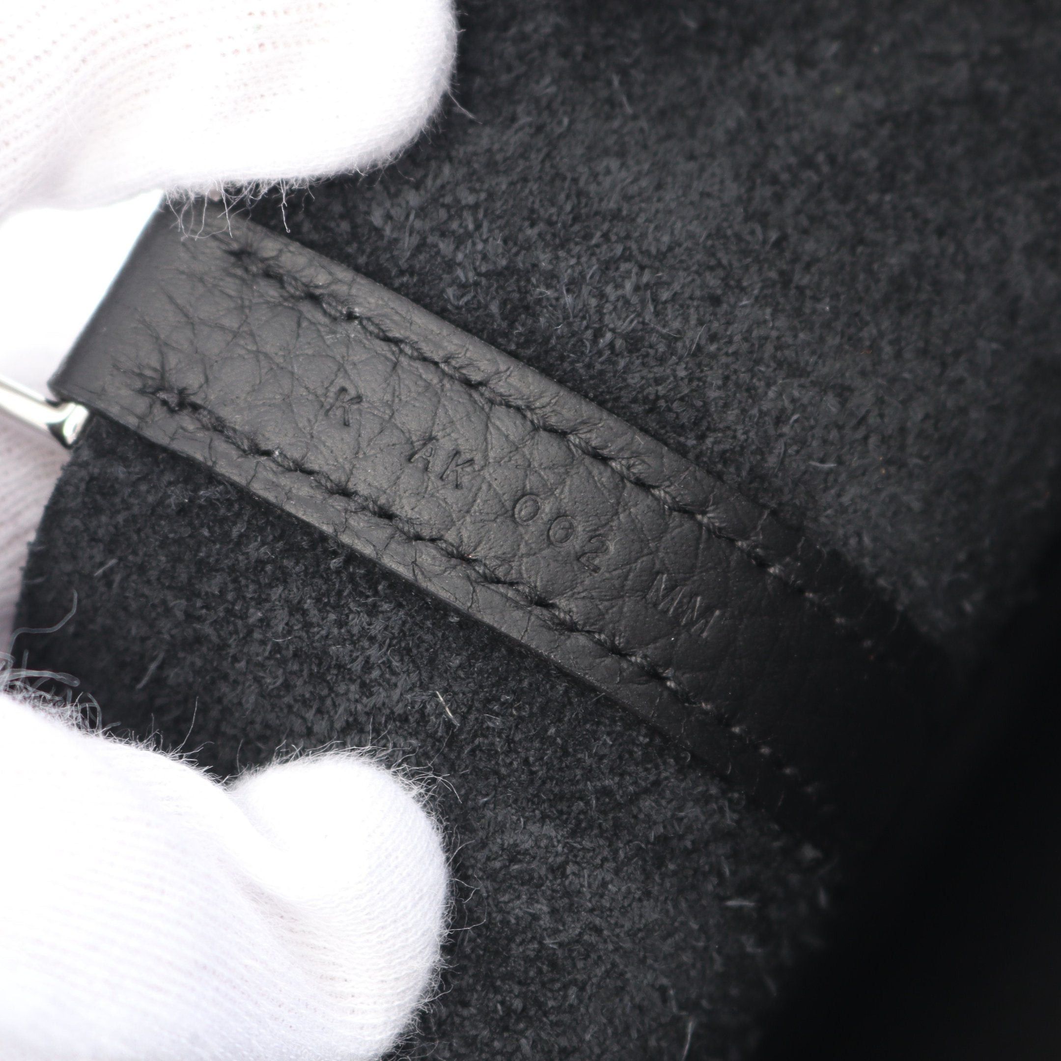 Hermes Hermes Picotan Lock Pm Handbag Clemence Leather Black Silver Hardware K Stamp Size ONE SIZE - 5 Thumbnail