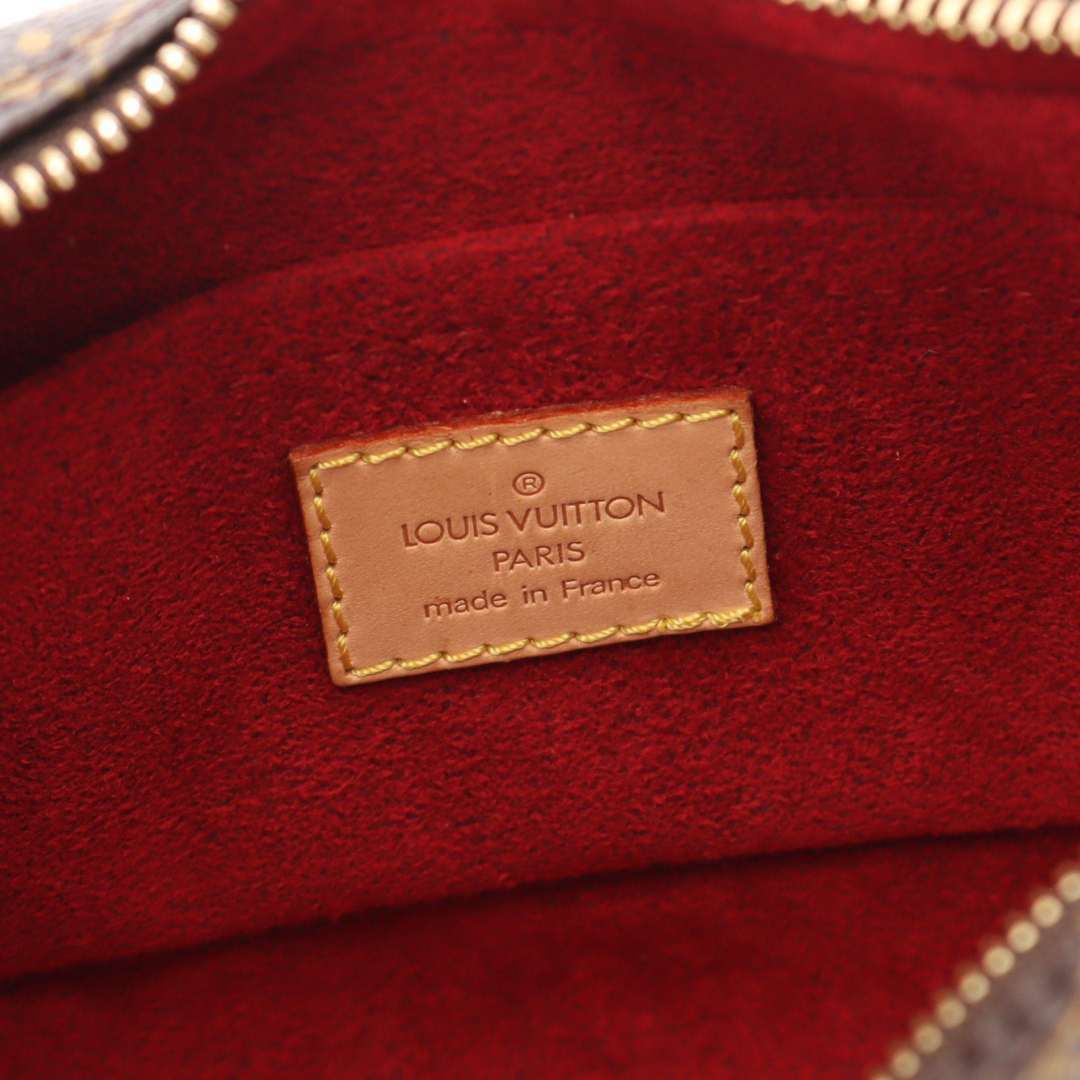 Louis Vuitton Louis Vuitton Pochette Croissant Monogram Shoulder Bag Leather Brown Size ONE SIZE - 4 Thumbnail