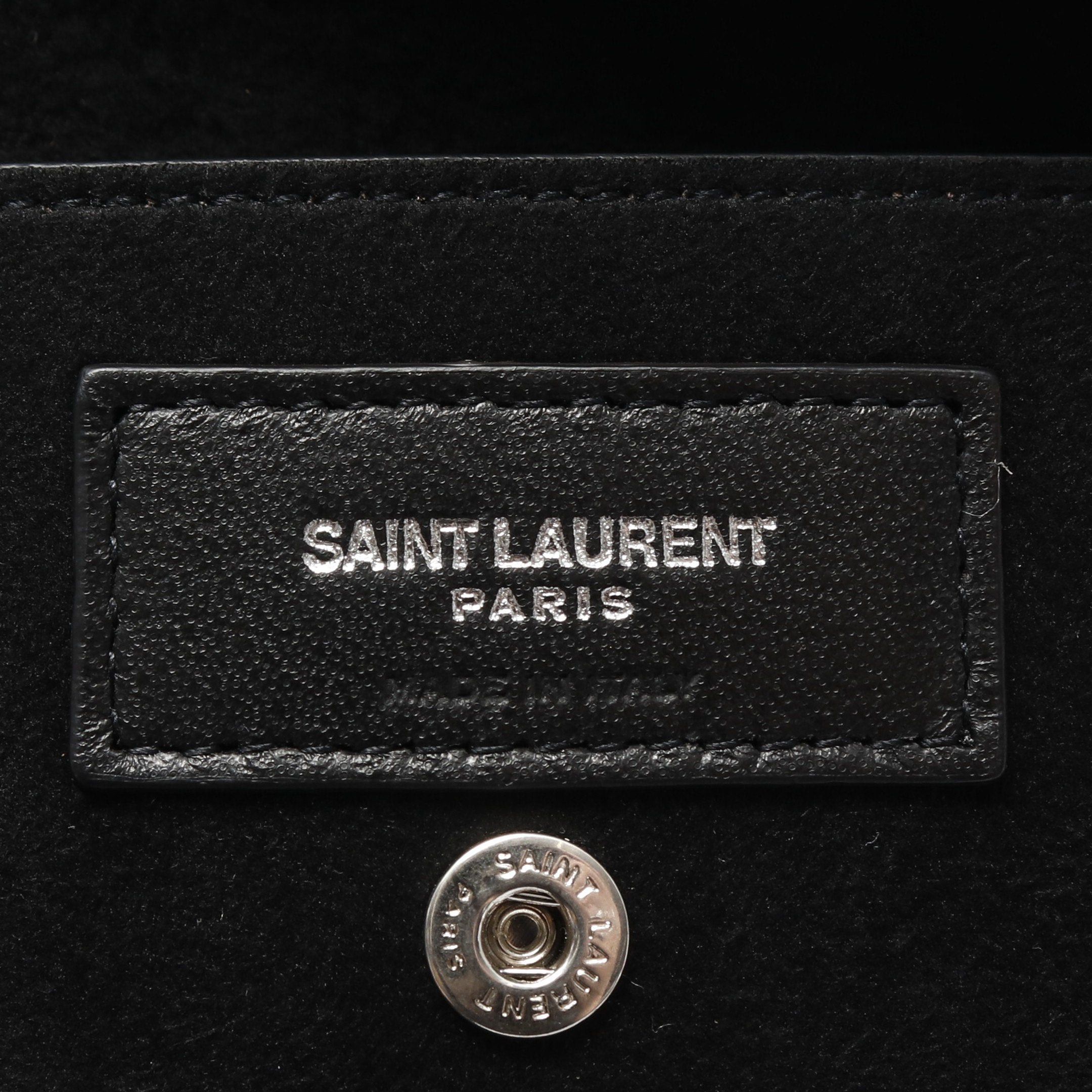 Yves Saint Laurent Yves Saint Laurent Teddy Backpack Rucksack Leather Black Size ONE SIZE - 4 Thumbnail