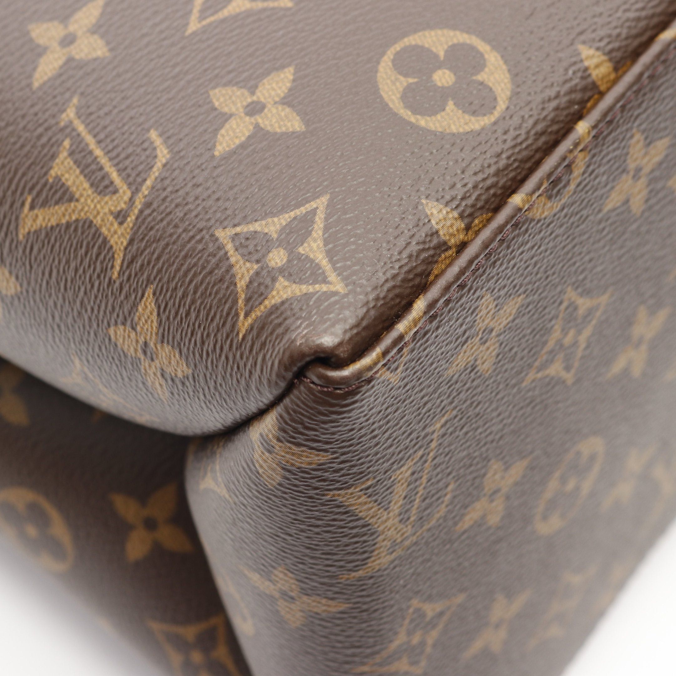 Louis Vuitton Louis Vuitton Petit Palais Mm Monogram Handbag Leather Brown Size ONE SIZE - 5 Thumbnail