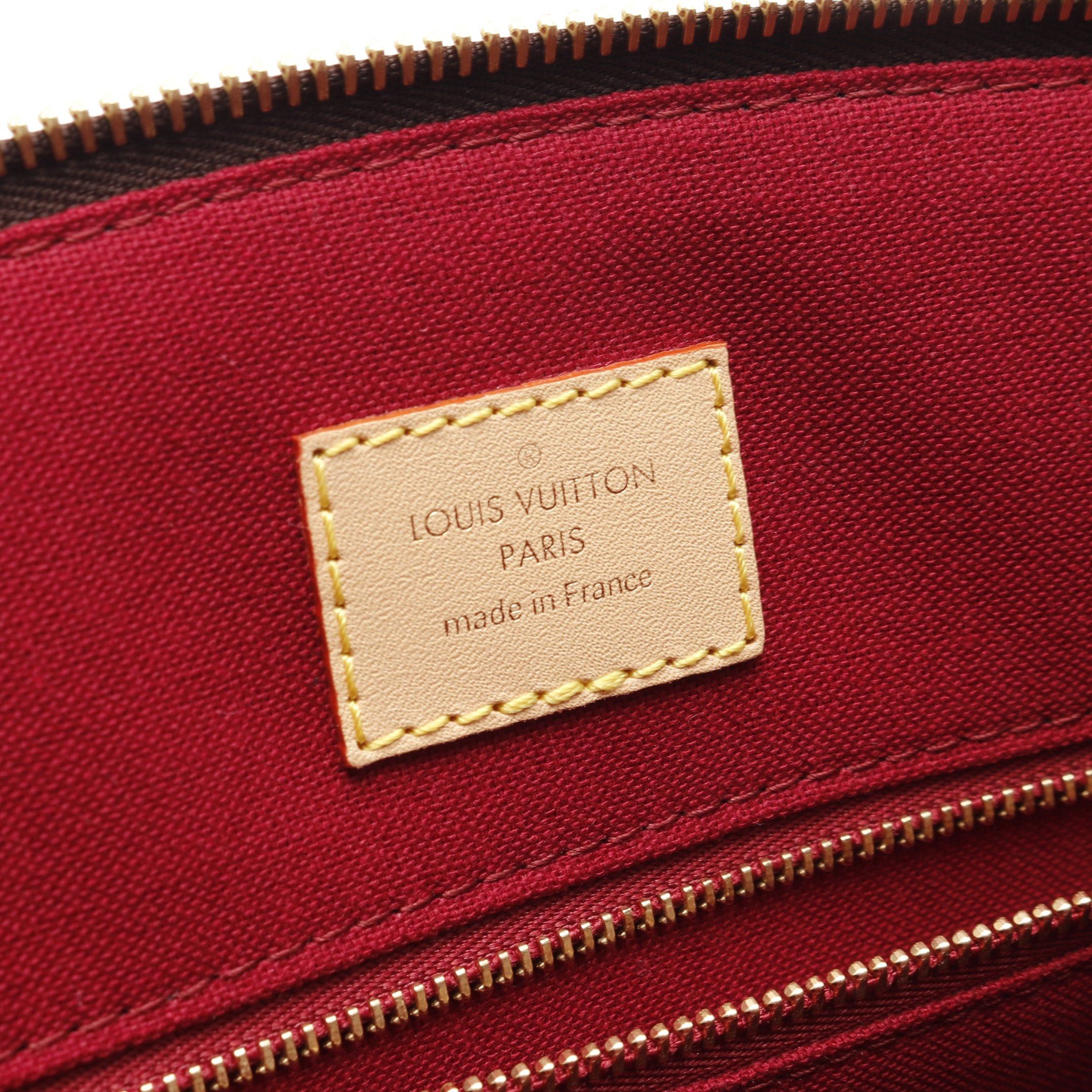 Louis Vuitton Louis Vuitton Petit Palais Mm Monogram Handbag Leather Brown Size ONE SIZE - 4 Thumbnail