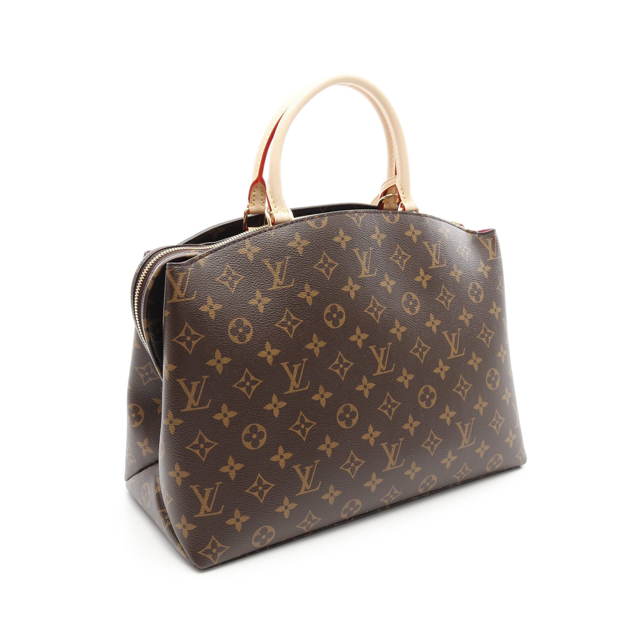 Louis Vuitton Louis Vuitton Petit Palais Mm Monogram Handbag Leather Brown Size ONE SIZE - 2 Thumbnail