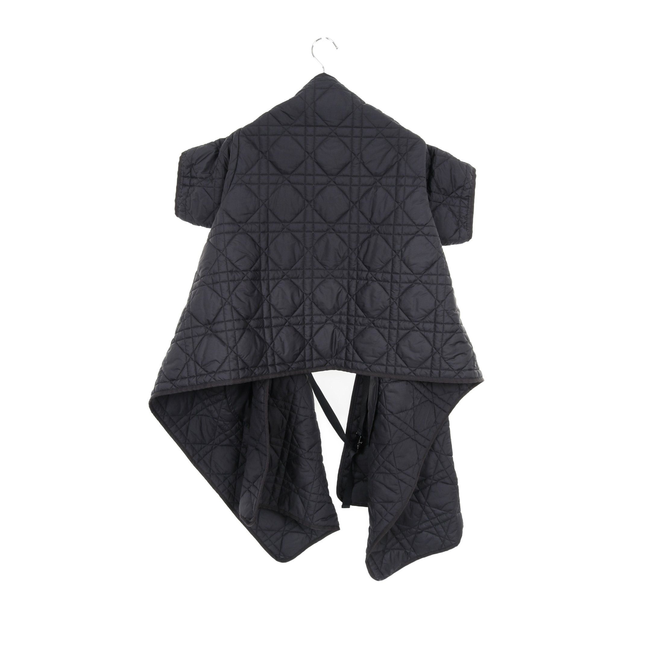 Dior Dior Canage Cape Coat Gown Navy Batting Size ONE SIZE - 2 Thumbnail