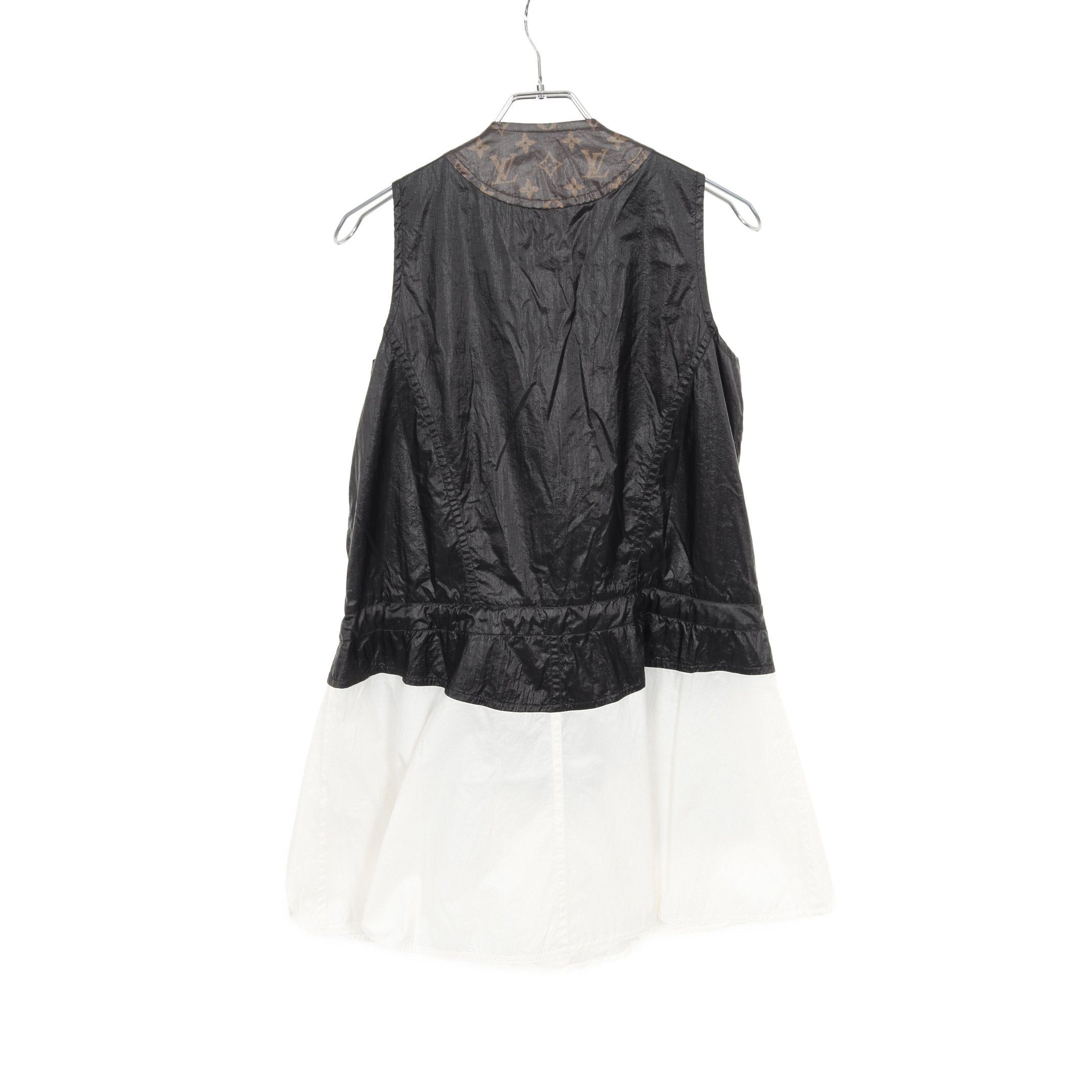 Louis Vuitton Louis Vuitton Monogram One Piece No Sleeve Nylon Black White Brown Size ONE SIZE - 2 Thumbnail