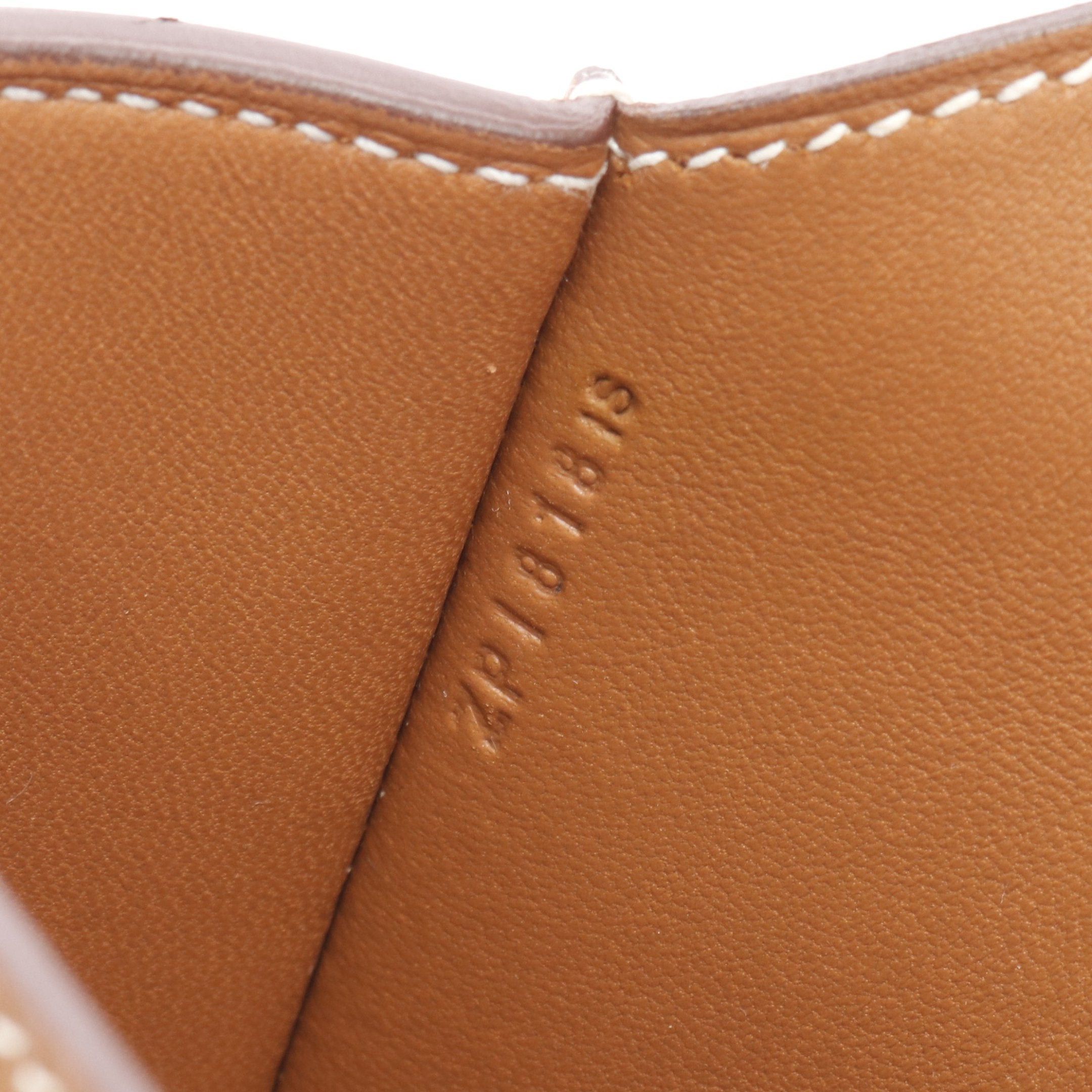 Hermes Hermes Della Cavalleria Mini Gold Shoulder Bag Veau Epsom Light Brown Silver Hardware Z Stamp Size ONE SIZE - 5 Thumbnail