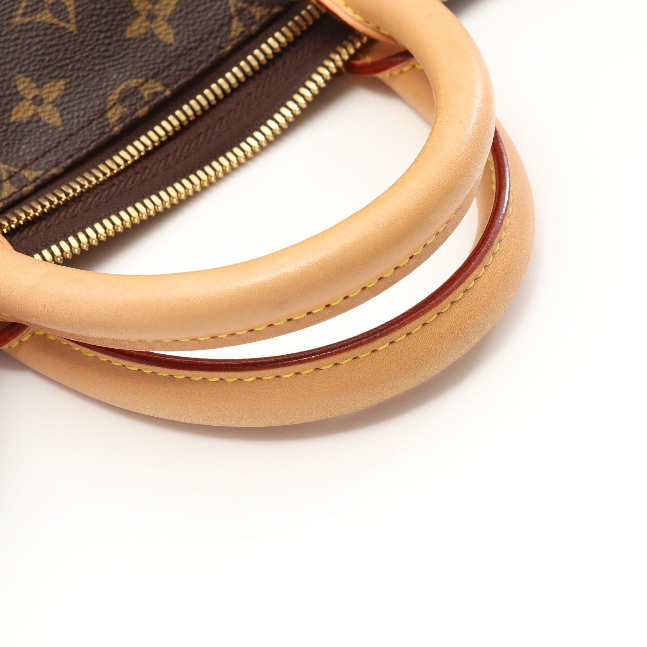 Louis Vuitton Louis Vuitton Keepall 50 Monogram Boston Bag Leather Brown Size ONE SIZE - 6 Thumbnail