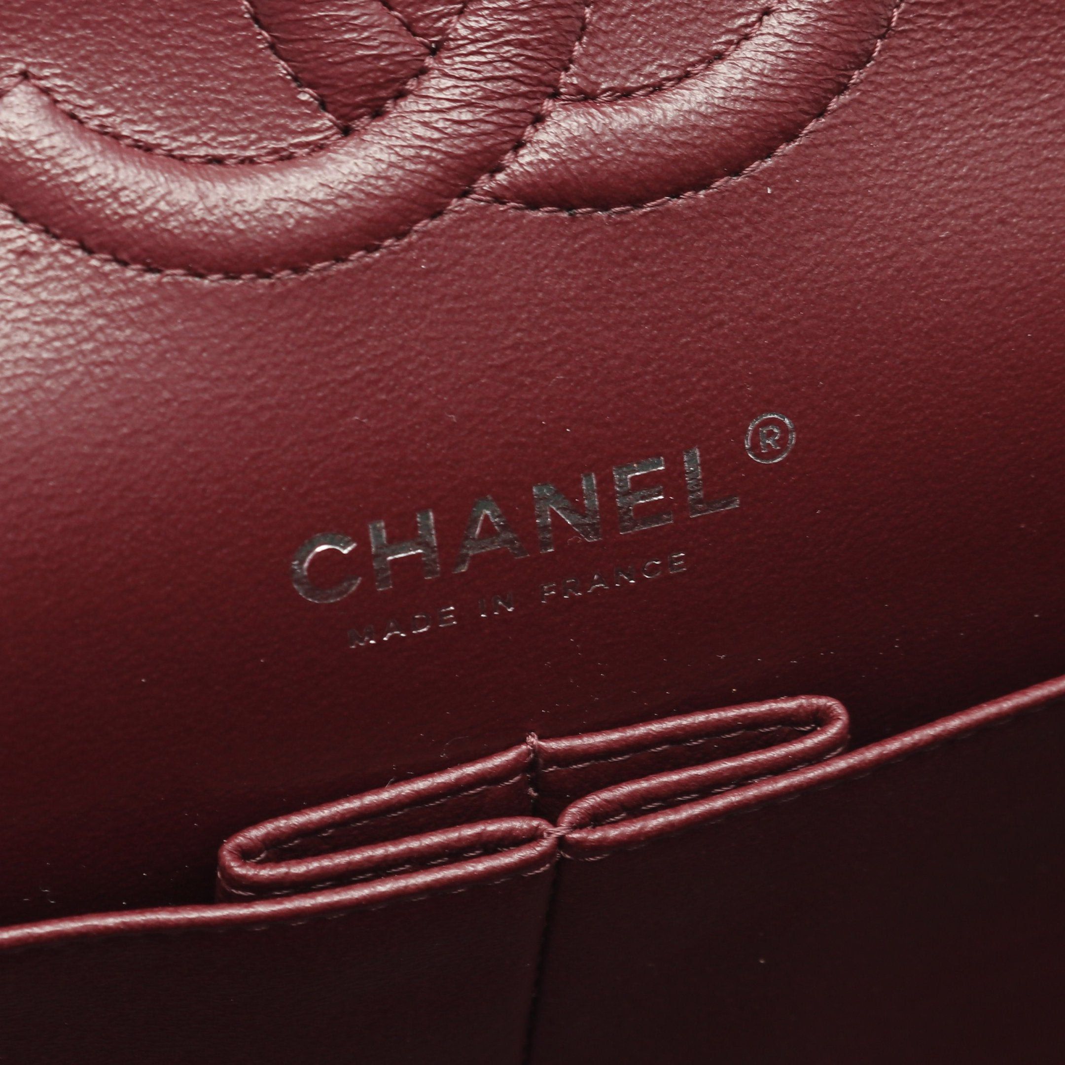 Chanel Chanel Matelasse Double Flap Chain Shoulder Bag Lambskin Black Silver Hardware Size ONE SIZE - 4 Thumbnail
