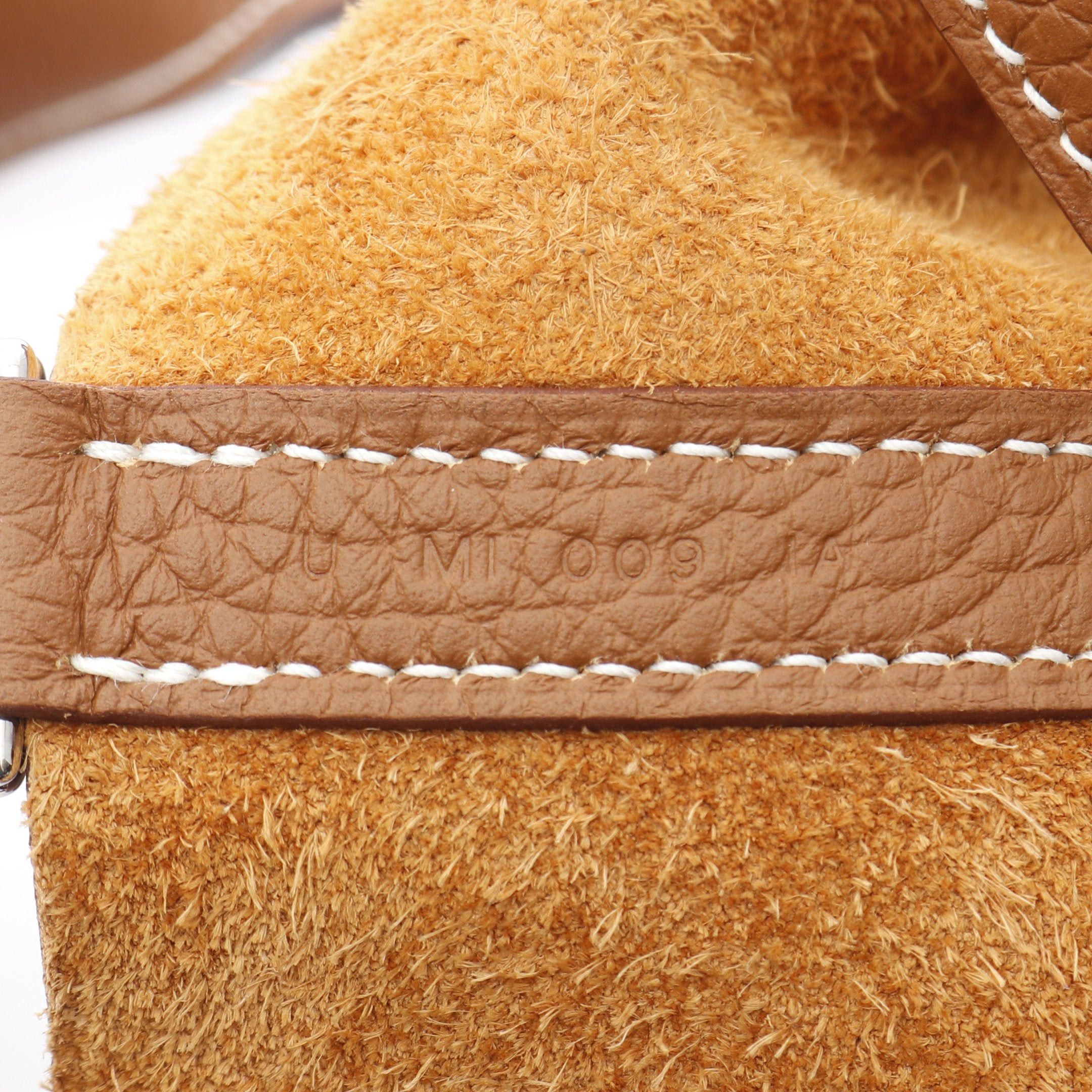 Hermes Hermes Picotane Pm Gold Handbag Clemence Leather Brown Silver Hardware U Stamp Size ONE SIZE - 5 Thumbnail