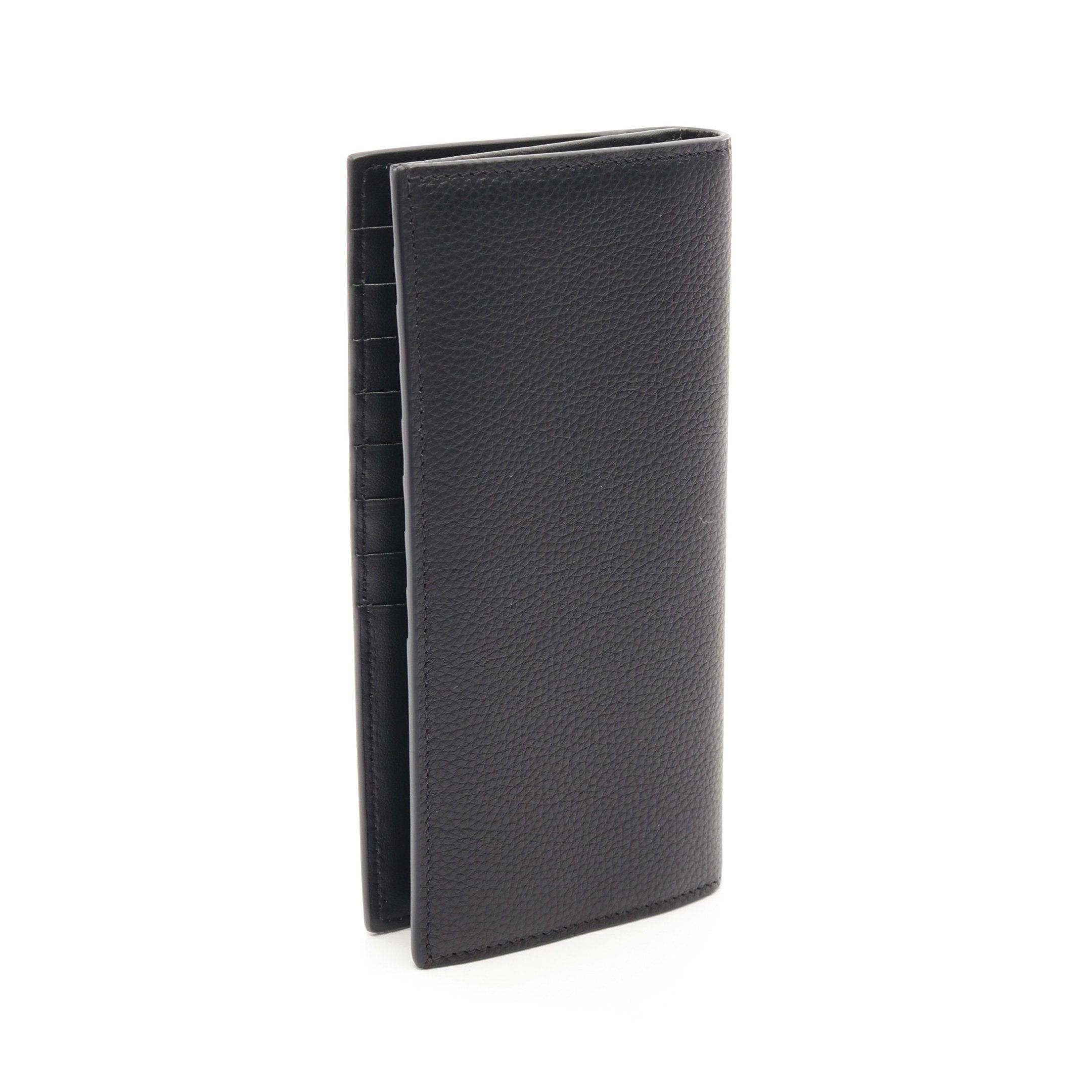 Dior Dior Cd Logo Bi-Fold Long Wallet Leather Black Size ONE SIZE - 2 Thumbnail