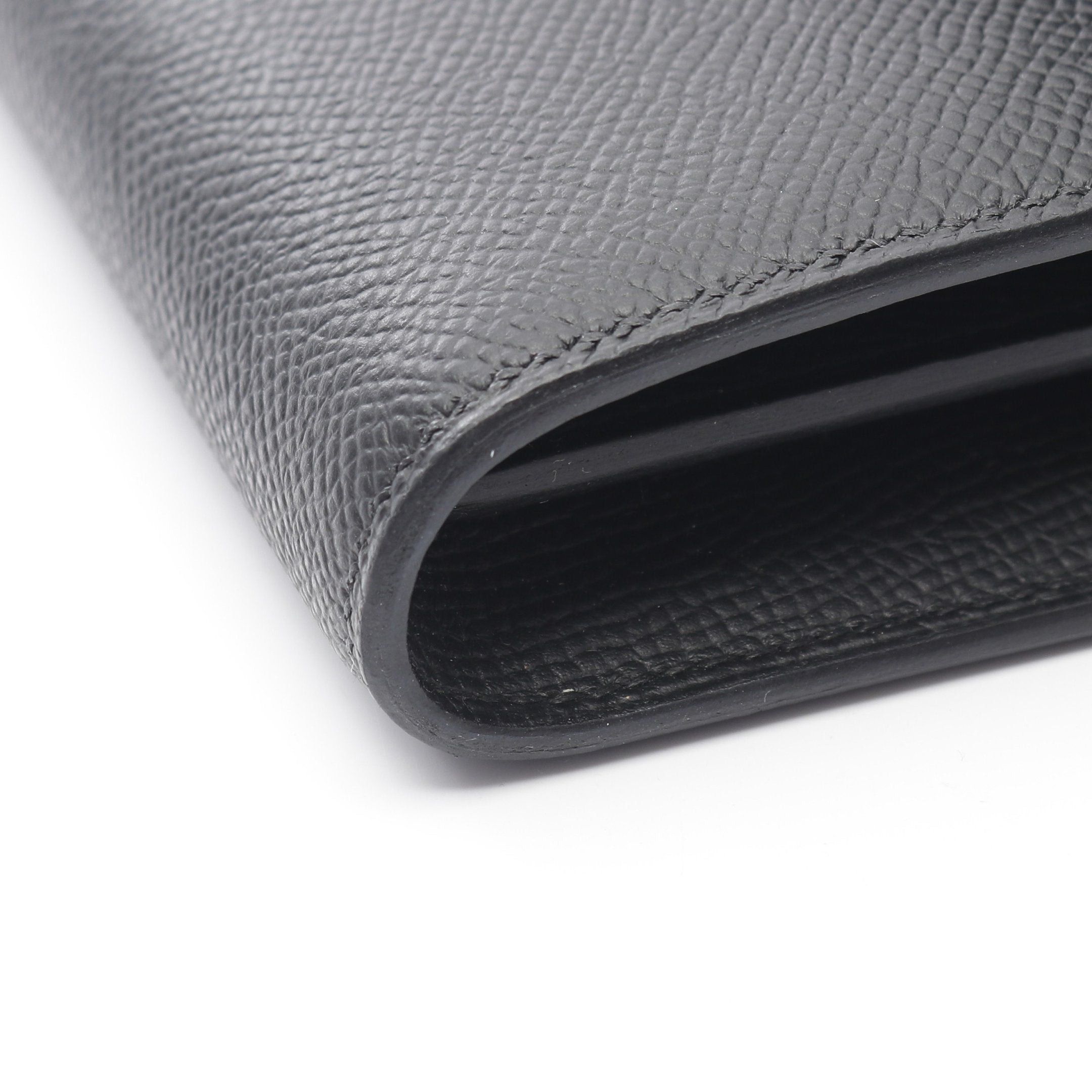Hermes Hermes Constance Long Too Go Shoulder Wallet Veau Epsom Black Silver Hardware Double Engraved Size ONE SIZE - 6 Thumbnail