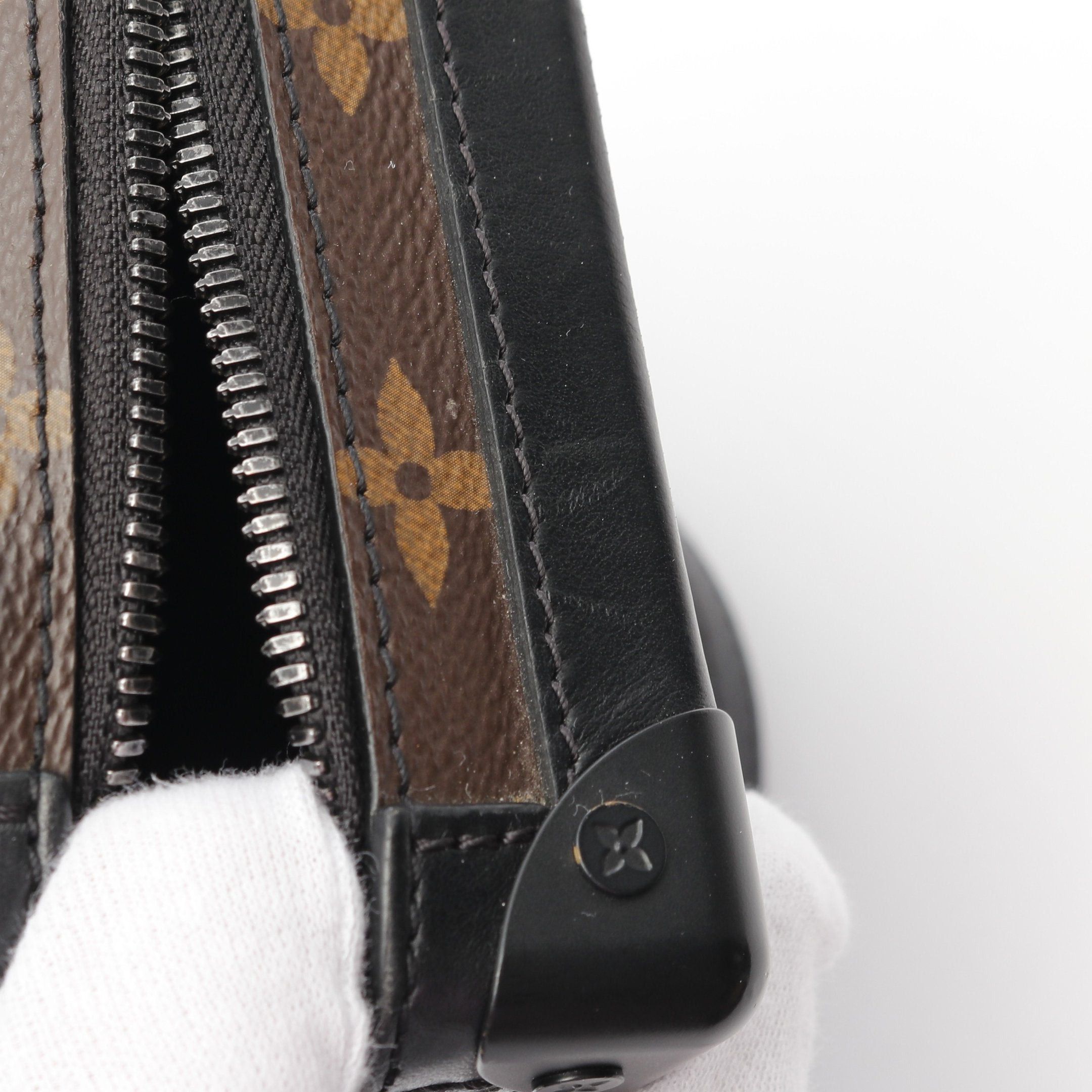 Louis Vuitton Louis Vuitton Vertical Soft Trunk Monogram Taffeta Chain Shoulder Bag Leather Brown Black Size ONE SIZE - 11 Thumbnail