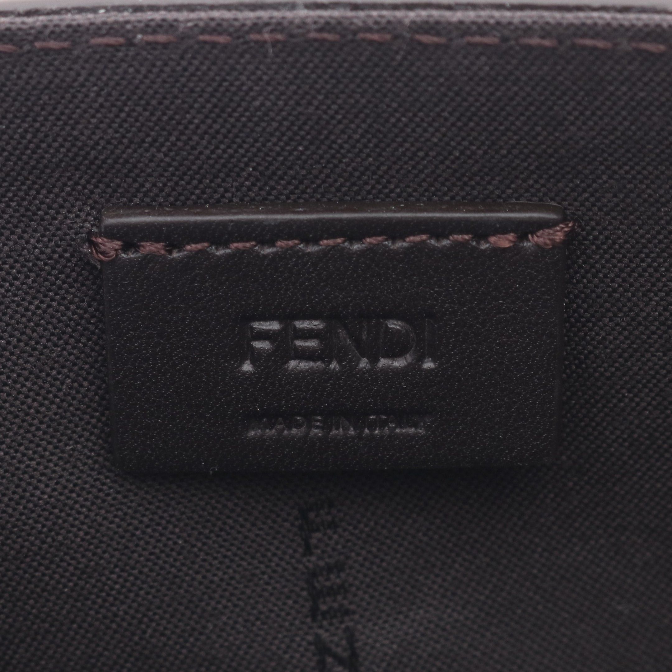 Fendi Fendi Ff Squared Compact Bag Shoulder Leather Navy Size ONE SIZE - 4 Thumbnail