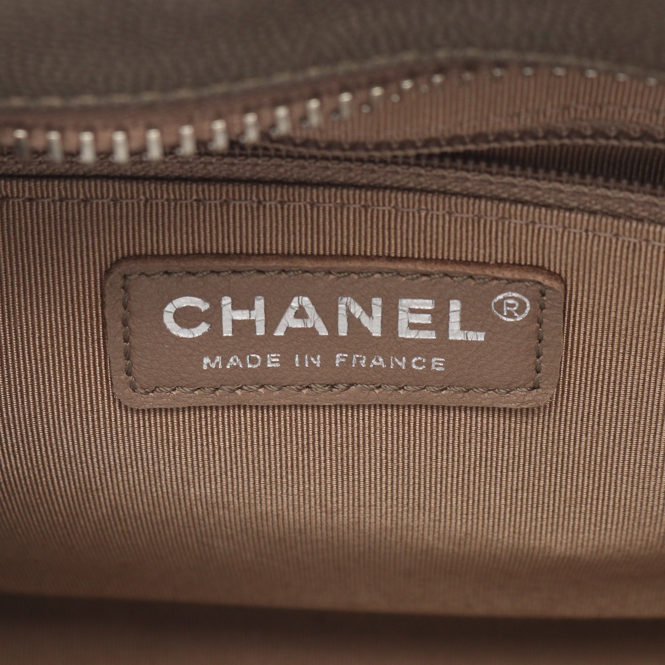 Chanel Chanel Coco Mark Charm Chain Shoulder Bag Caviar Skin Velvet Calfskin Black Bronze Silver Hardware Size ONE SIZE - 4 Thumbnail