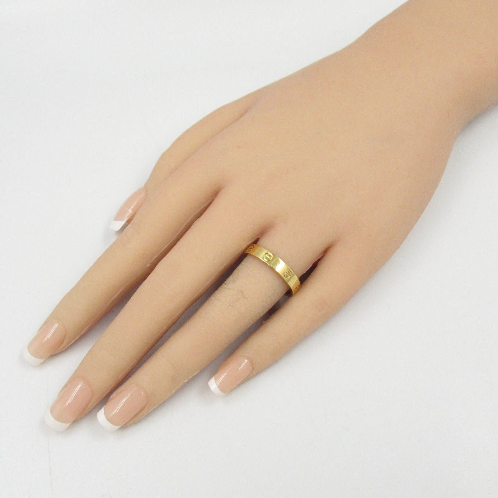 Cartier Cartier Mini Love Ring K18 (Yellow Gold) Gold Size ONE SIZE - 8 Thumbnail
