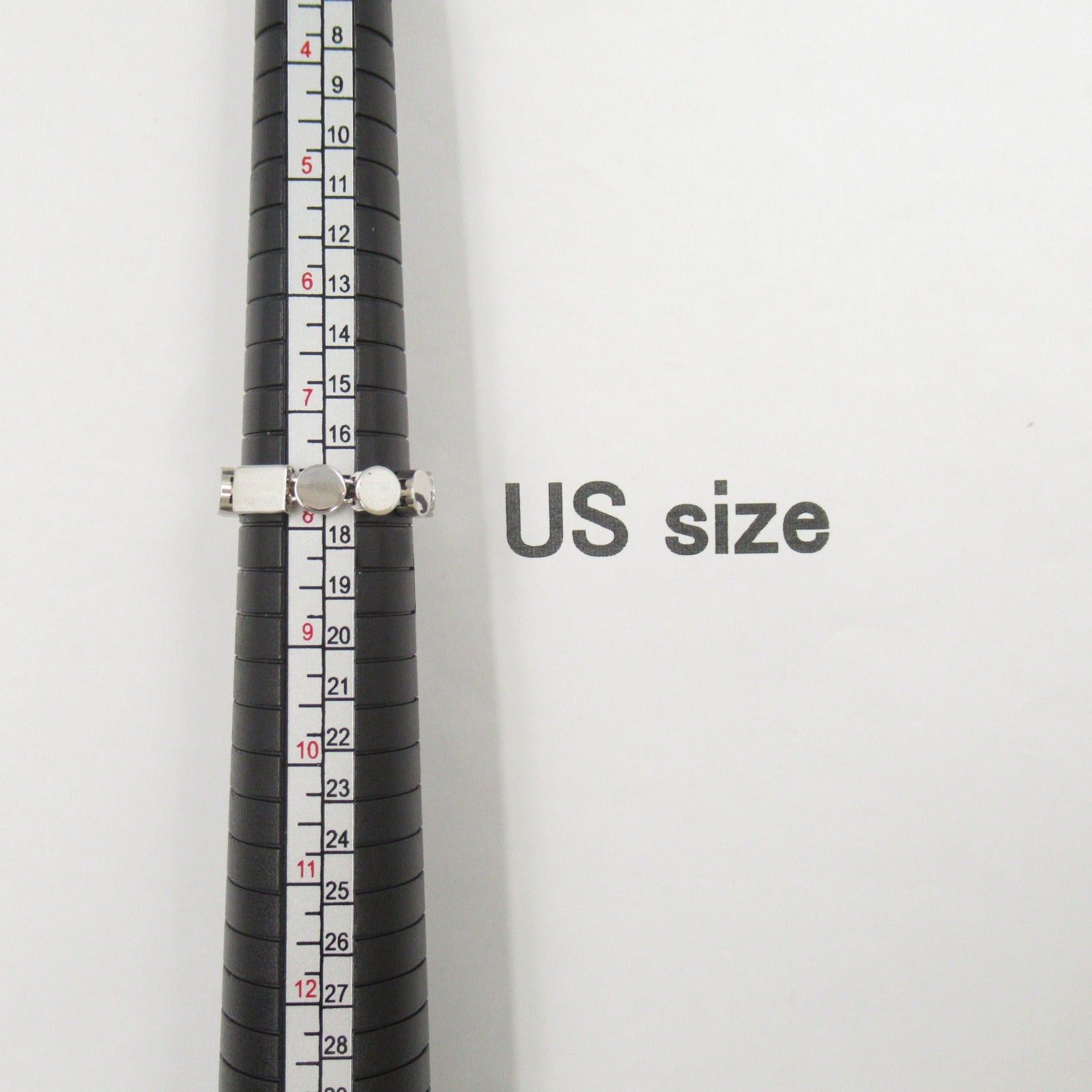 Gucci Gucci Ring K18Wg (White Gold) Silver Size ONE SIZE - 6 Thumbnail