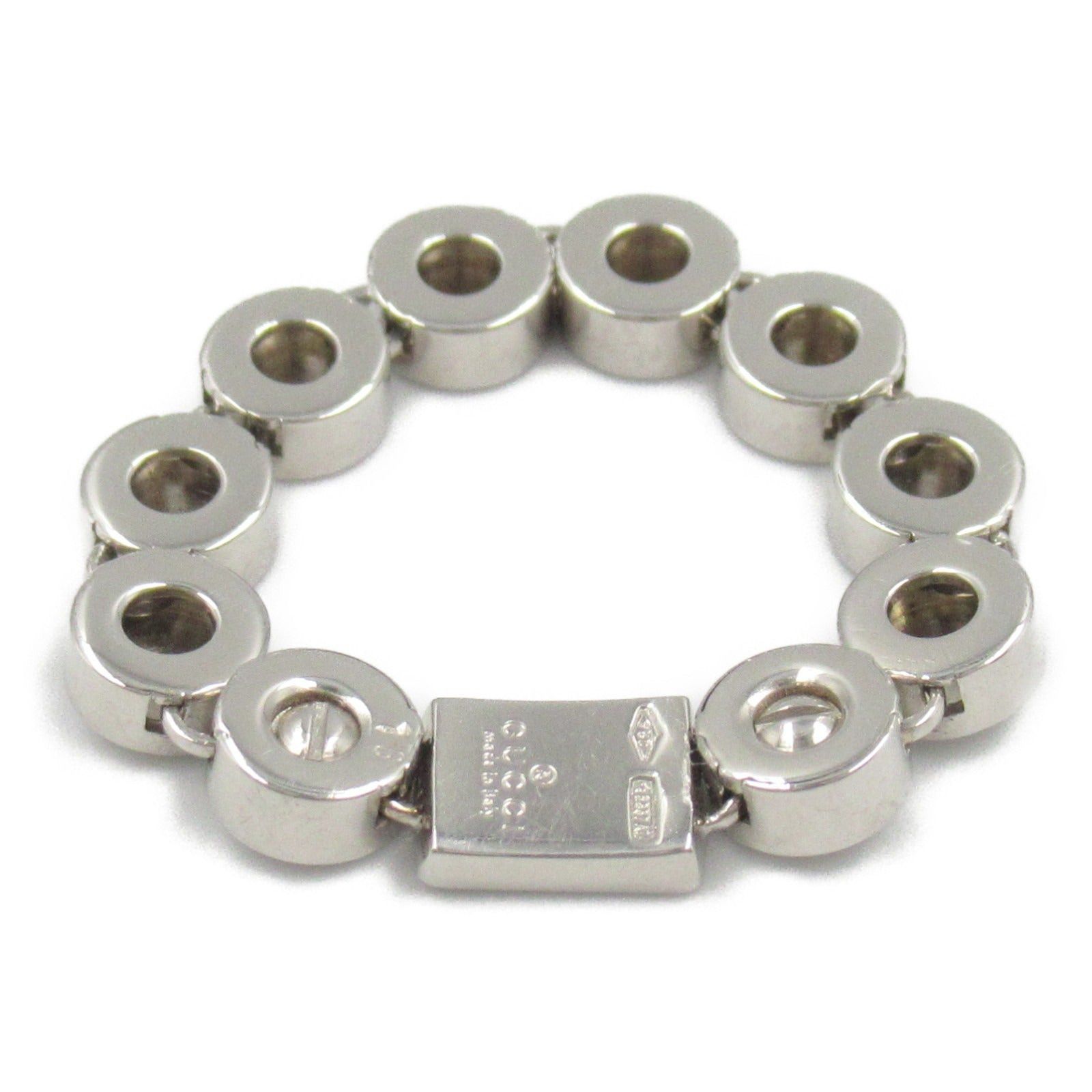 Gucci Gucci Ring K18Wg (White Gold) Silver Size ONE SIZE - 3 Thumbnail