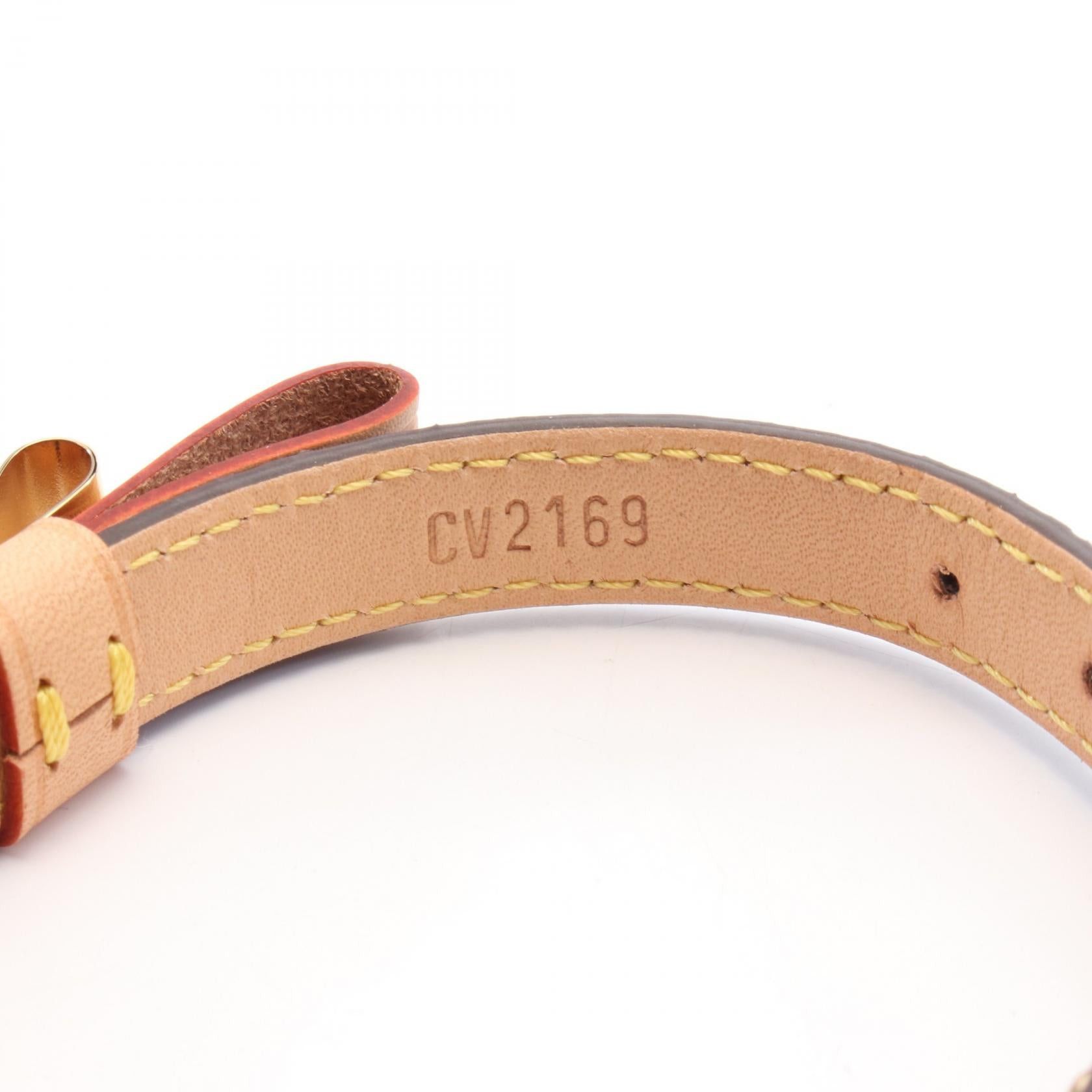 Louis Vuitton Louis Vuitton Less Baxter Mm Monogram Dog Leads Accessory Leather Brown With Corie Pm Size ONE SIZE - 6 Thumbnail