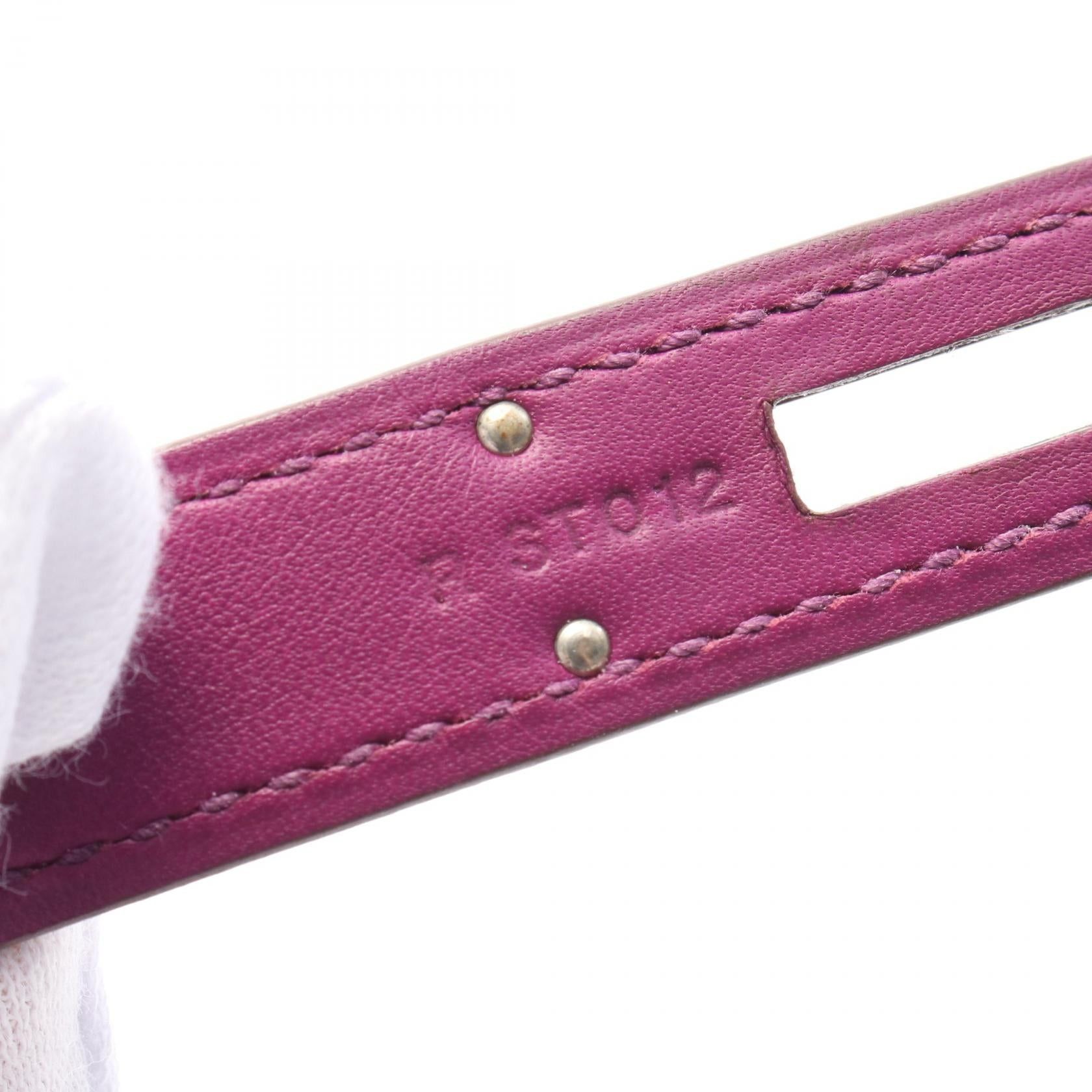 Hermes Hermes Kelly Gillies 35 Anemone Handbag Togo Veau Swift Purple Silver Hardware Inner Stitch R Engraved Size ONE SIZE - 5 Thumbnail
