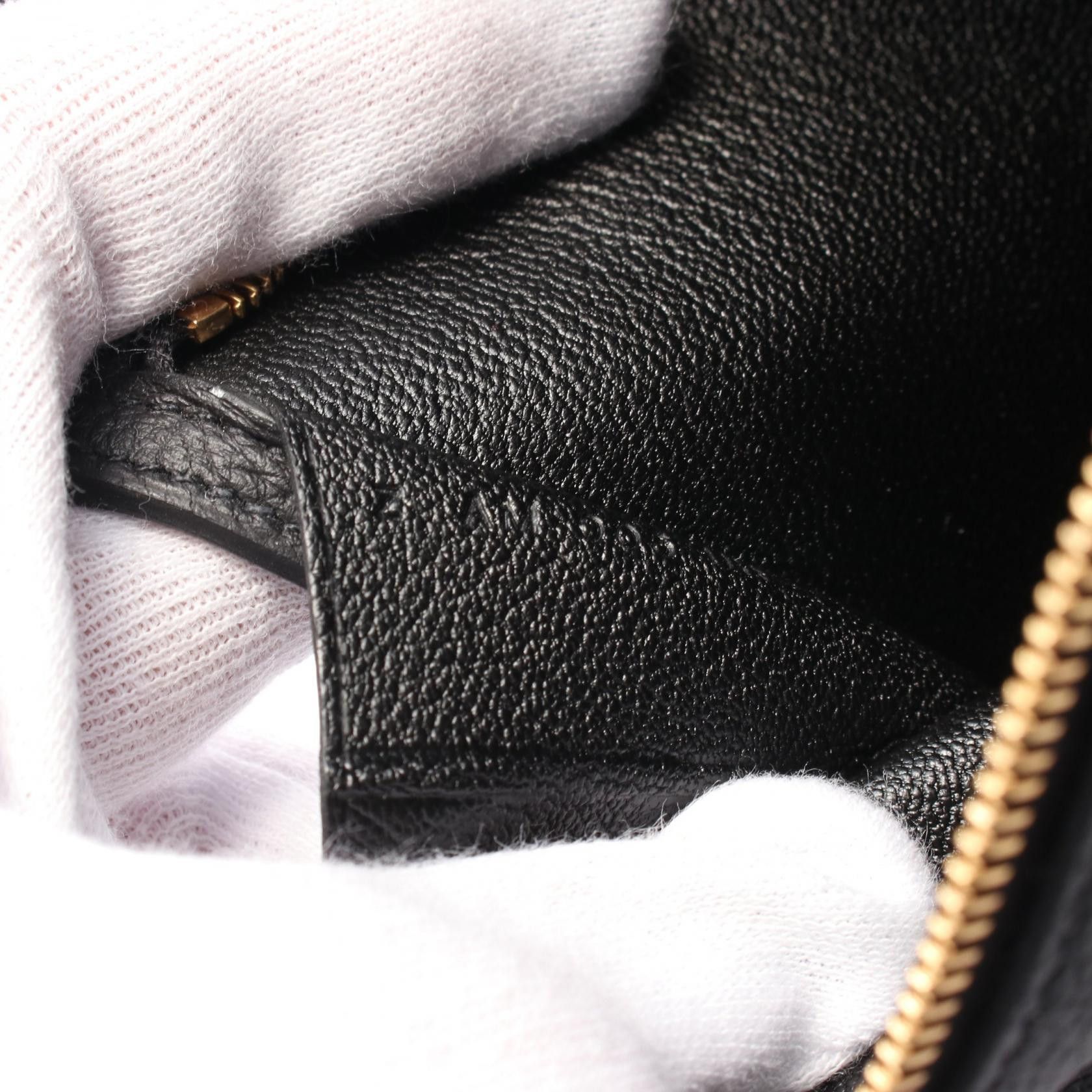 Hermes Hermes Back Pocket Pouch Togo Black Gold Hardware Z Stamp Size ONE SIZE - 5 Thumbnail