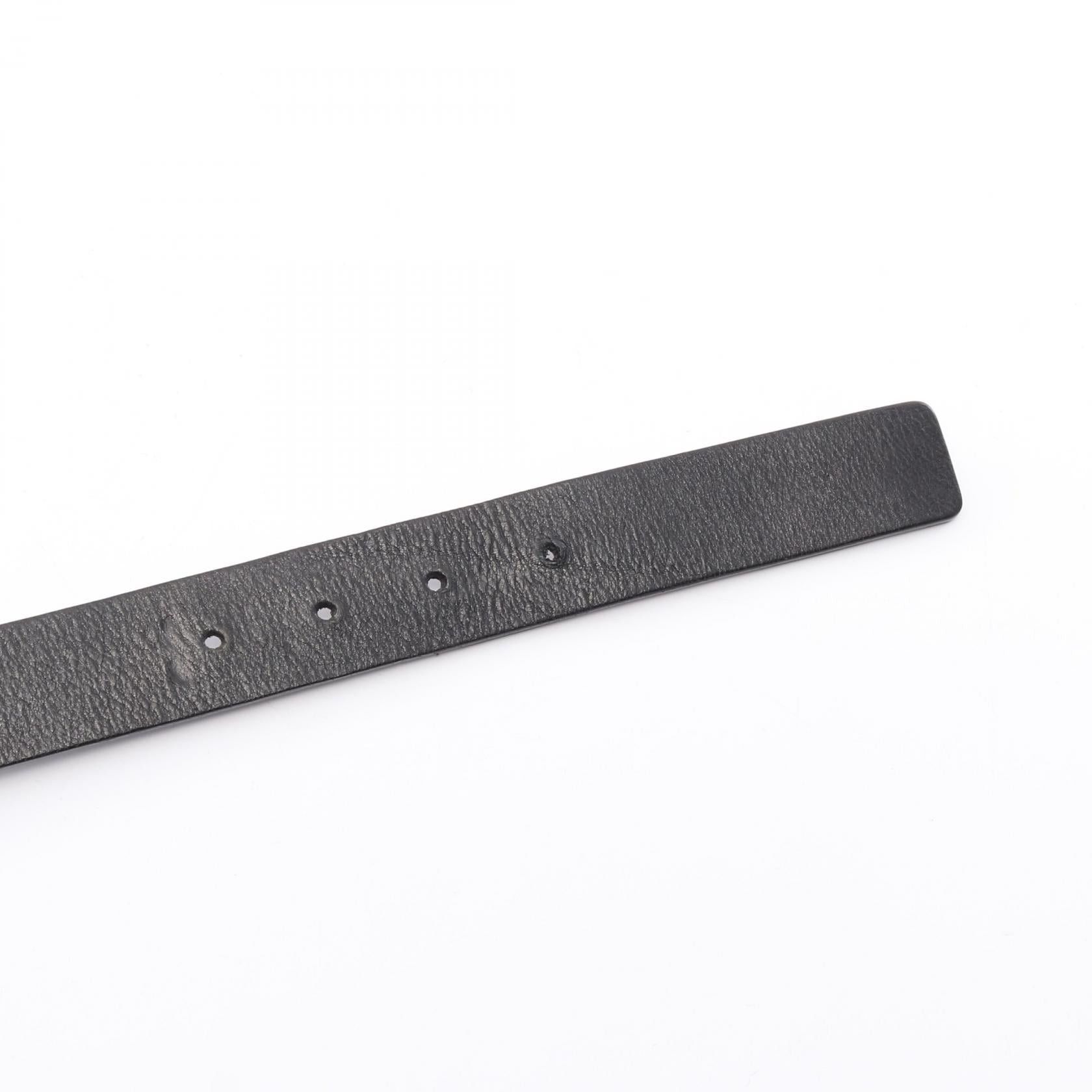 Gucci Gucci Belt Leather Black Size ONE SIZE - 3 Thumbnail