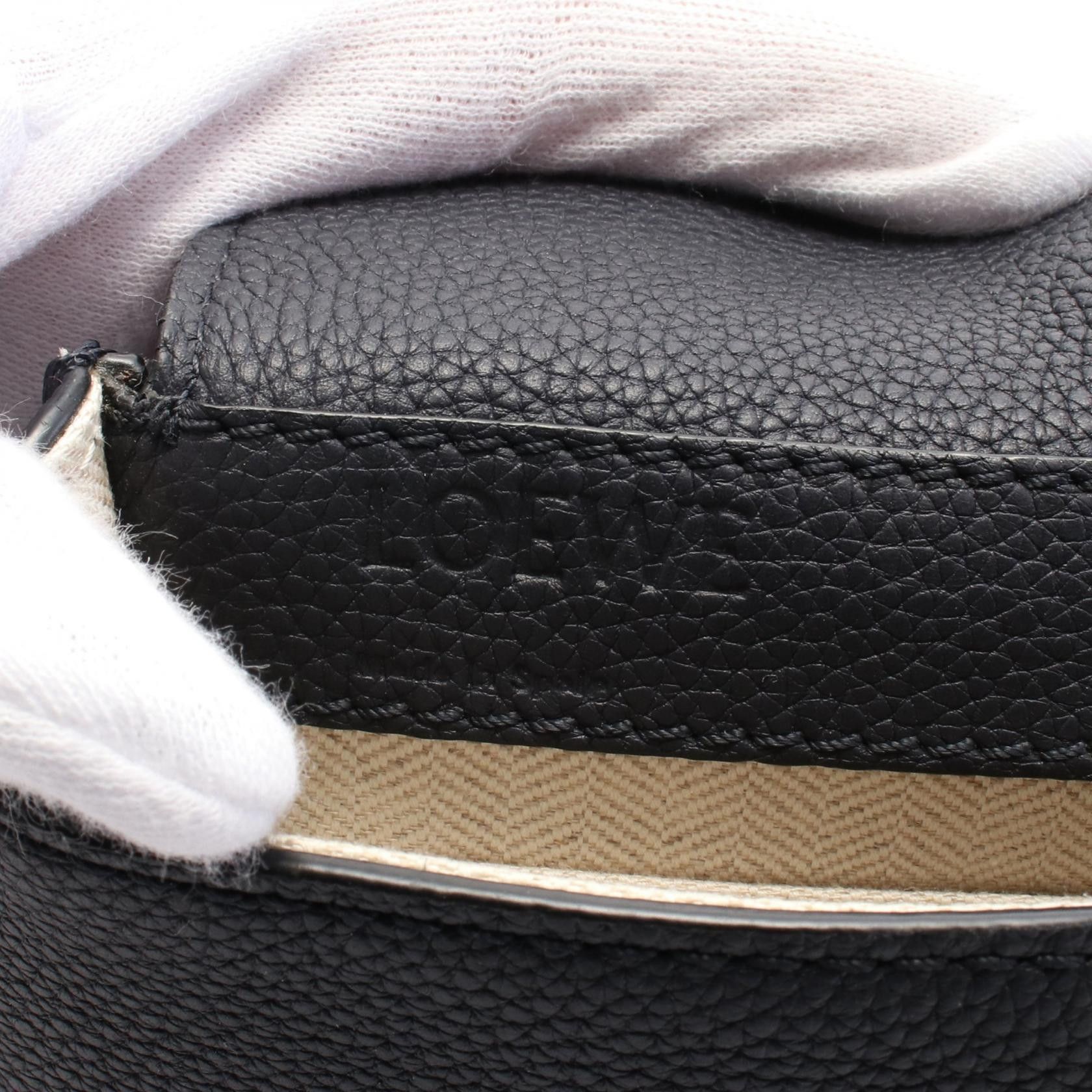 Loewe Loewe Military Bum Bag Body Waist Leather Navy Size ONE SIZE - 4 Thumbnail