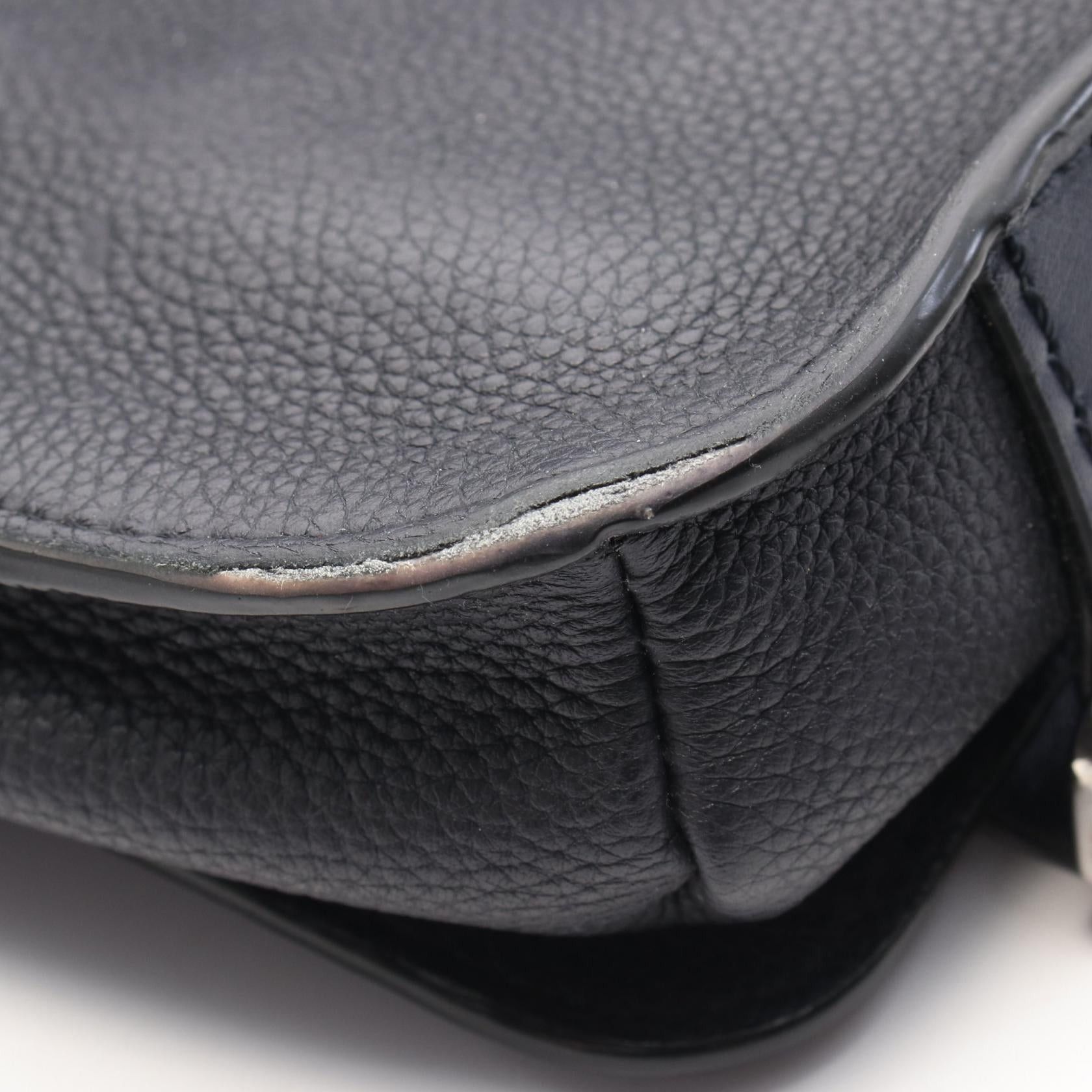 Loewe Loewe Military Bum Bag Body Waist Leather Navy Size ONE SIZE - 8 Thumbnail