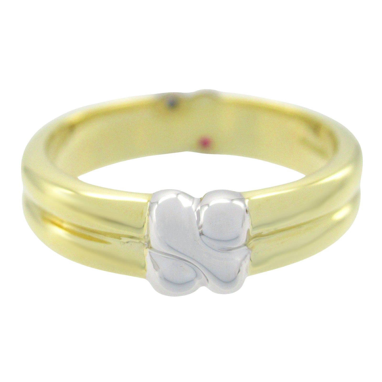 Tiffany & Co. Tiffany Co Ruby Sapphire Signature Ring K18 (Yellow Gold) K18Wg (White Ruby/Sapphire Red Blue Size ONE SIZE - 3 Thumbnail